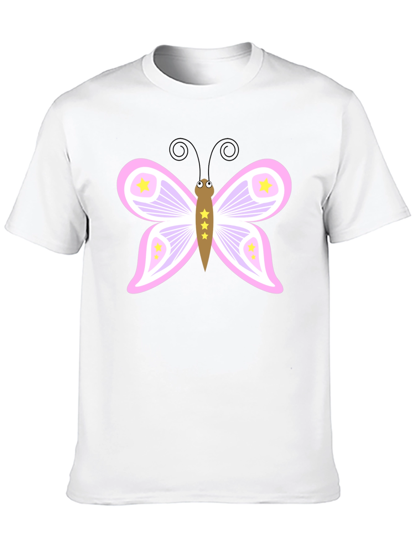 Butterfly Graphic Black Tee
