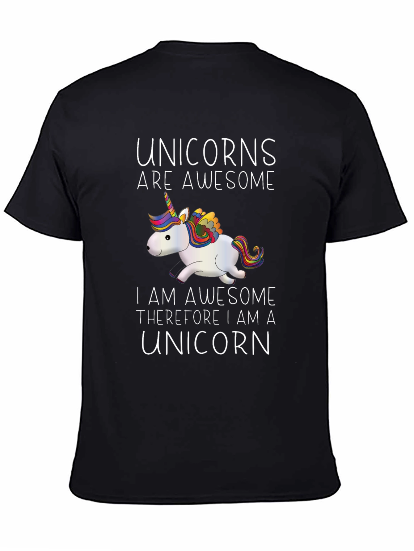 Unicorns Are Awesome Graphic T-Shirt