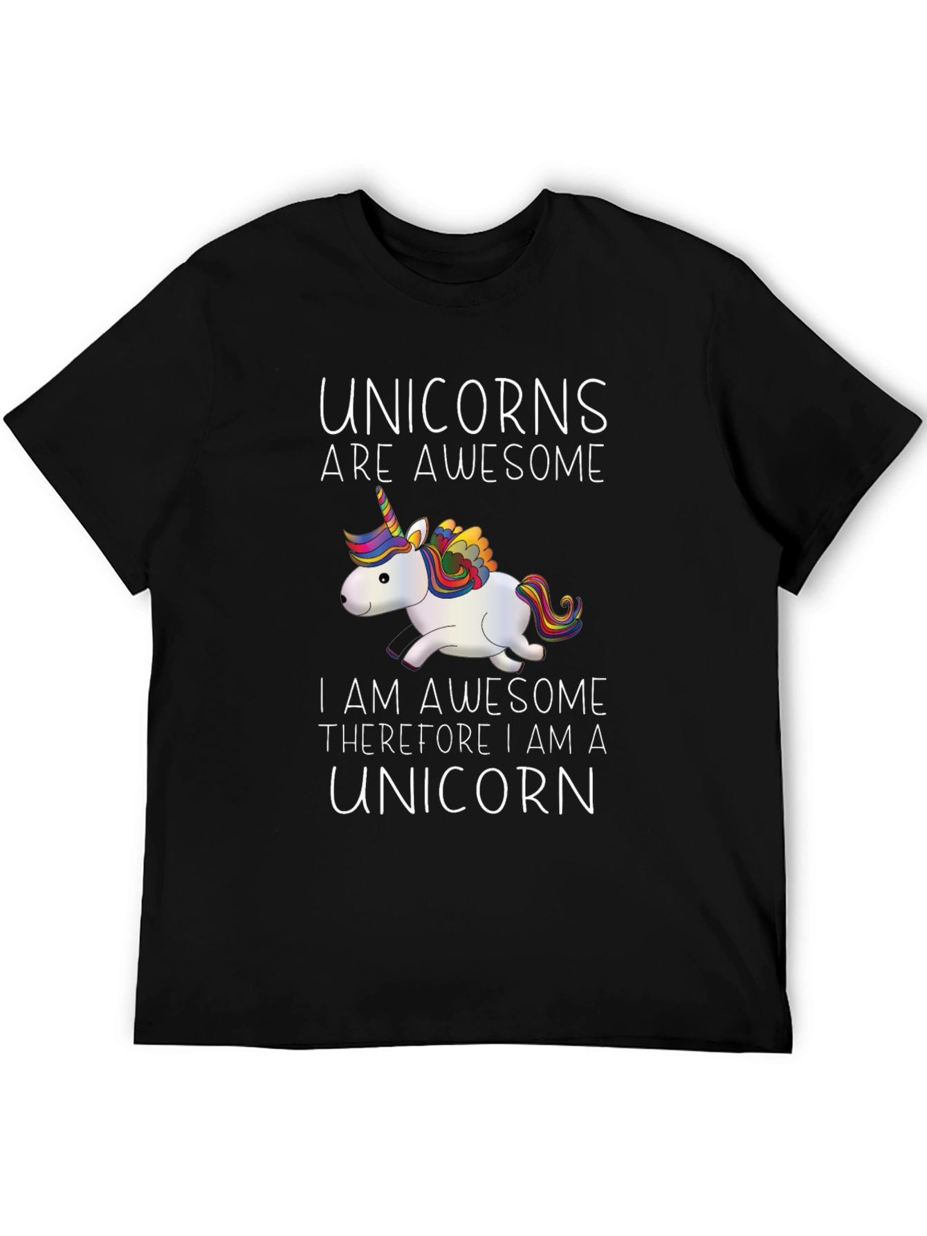 Unicorns Are Awesome Graphic T-Shirt