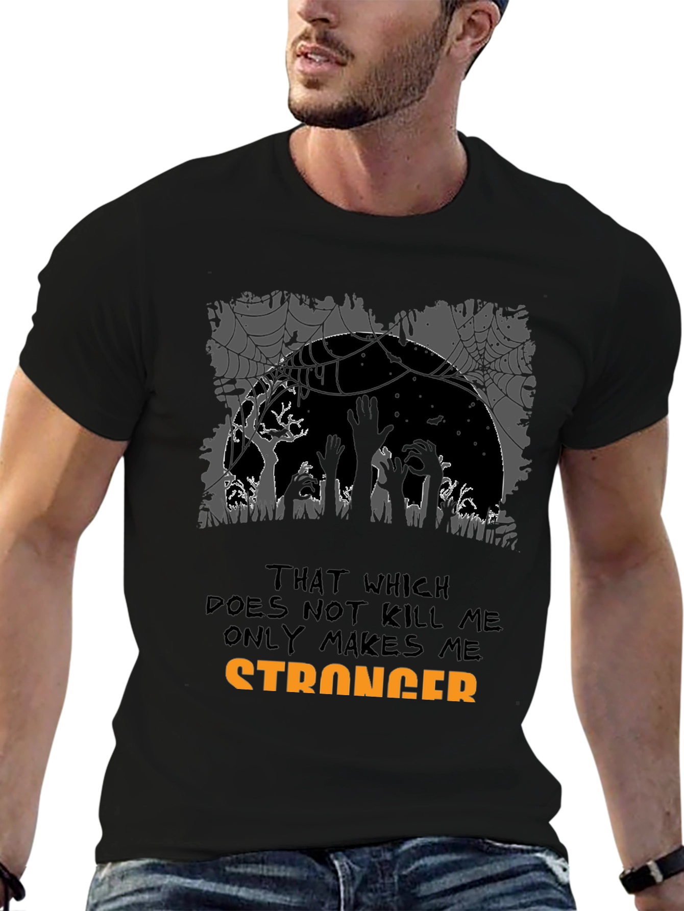 Halloween Zombie Stronger T-Shirt