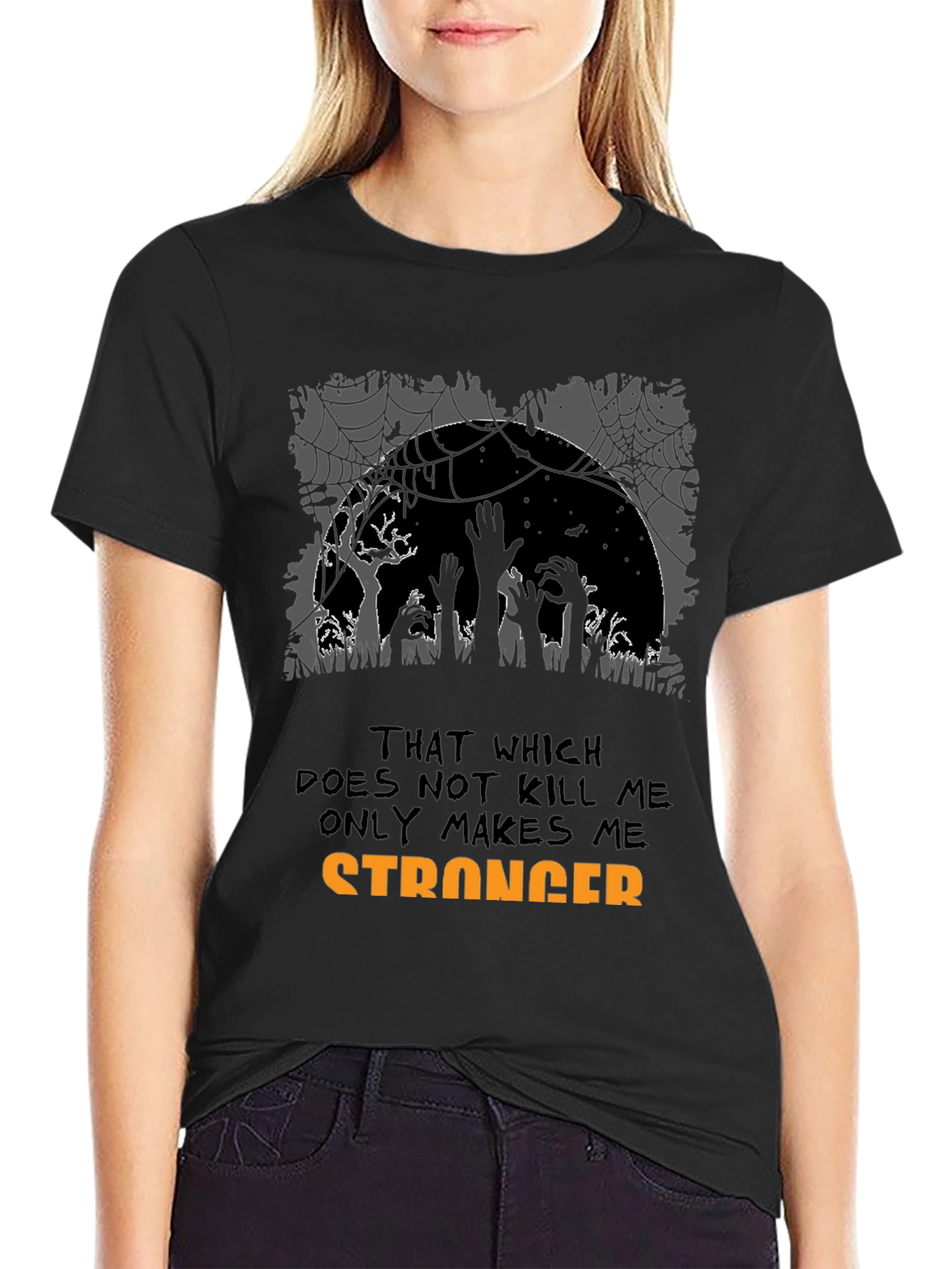 Halloween Zombie Stronger T-Shirt