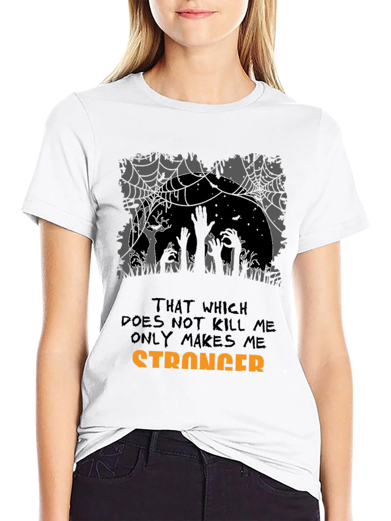 Halloween Zombie Stronger T-Shirt