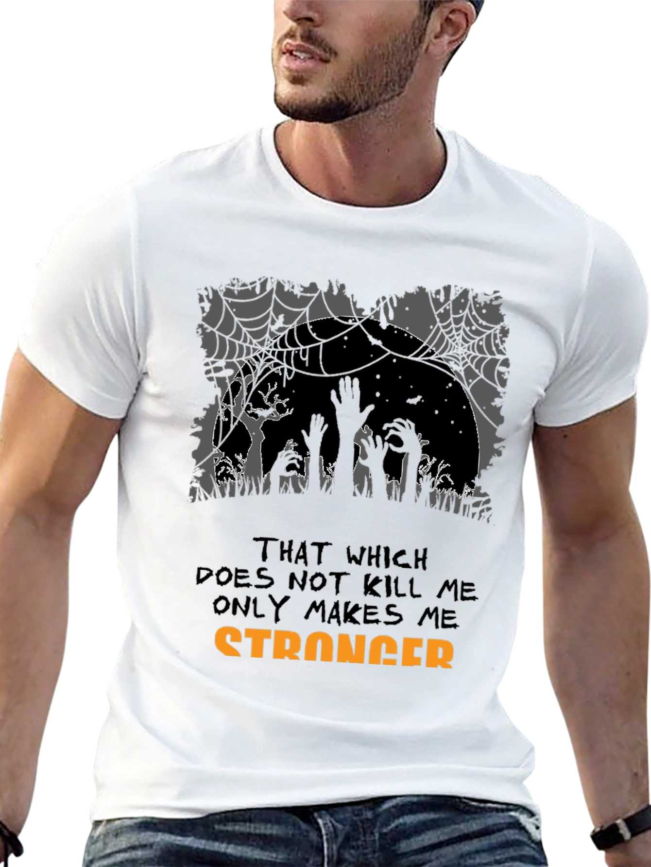 Halloween Zombie Stronger T-Shirt