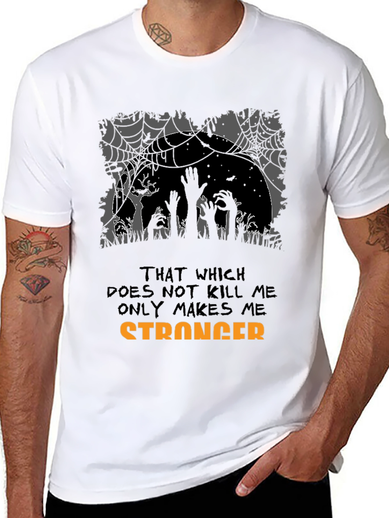 Halloween Zombie Stronger T-Shirt
