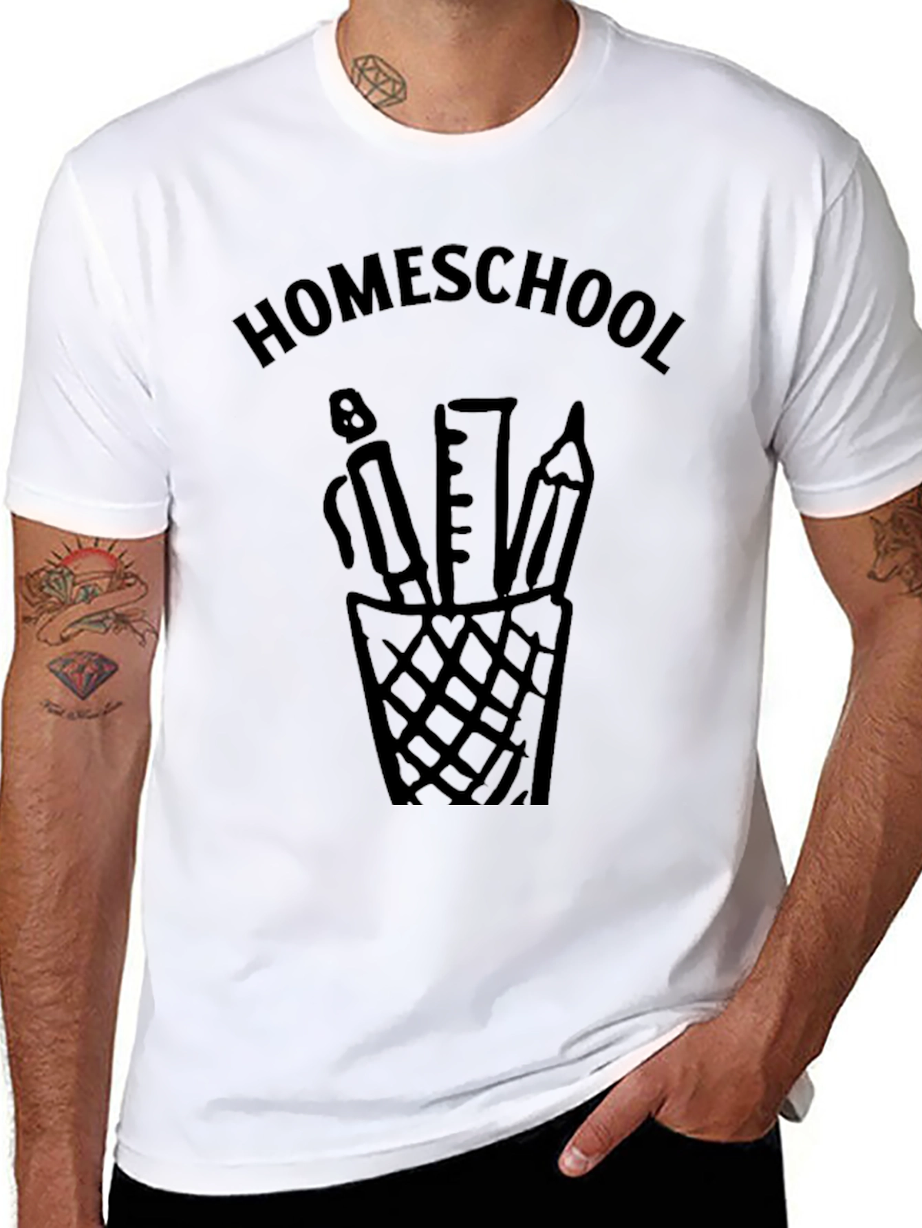 Homeschool Graphic Tee - Back to School Shirt