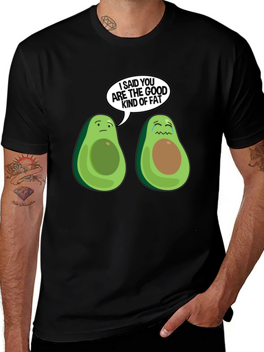 Funny Avocado Fat Pun T-Shirt - Foodie Humor Tee