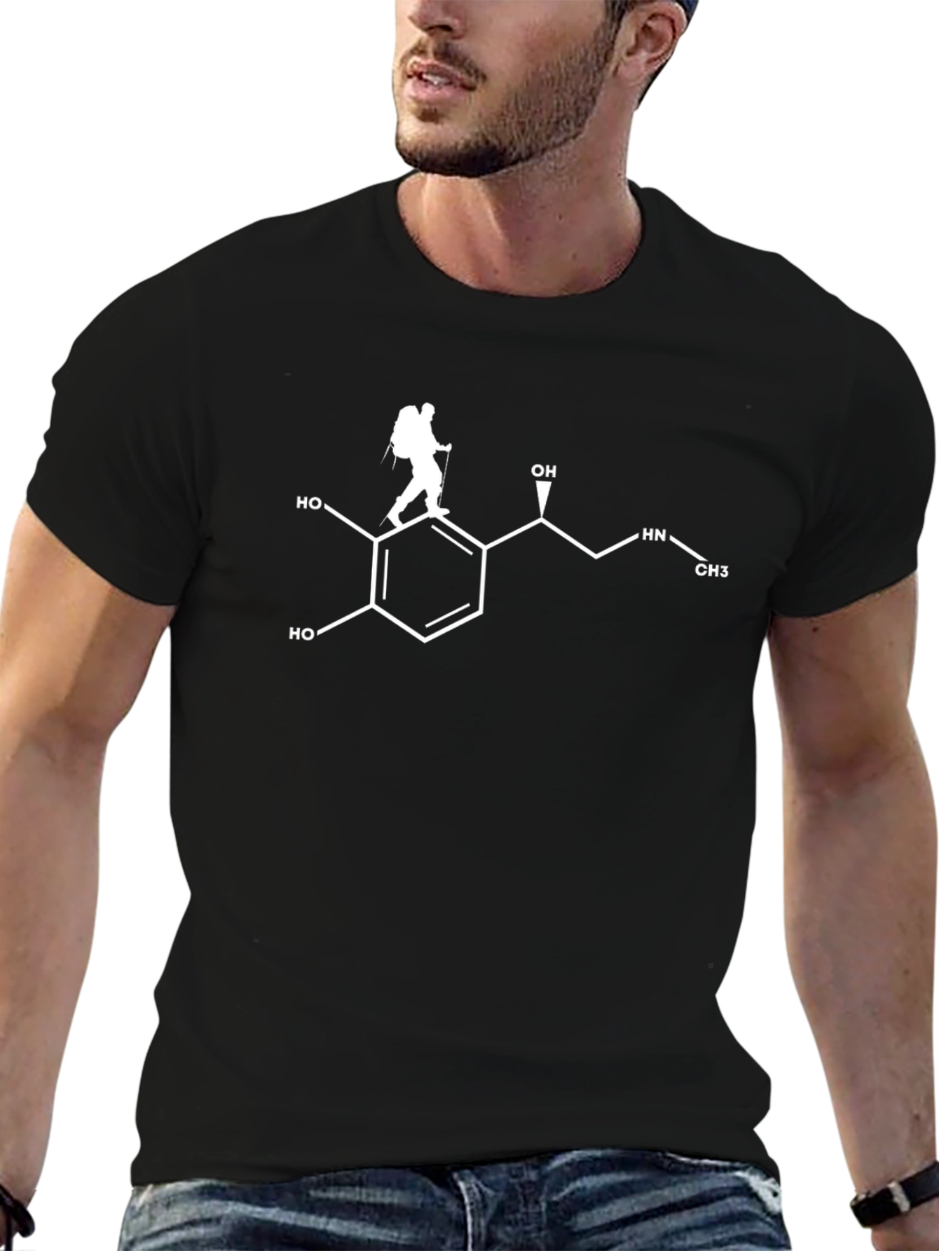 Dopamine Hiking T-Shirt -  Science & Adventure!