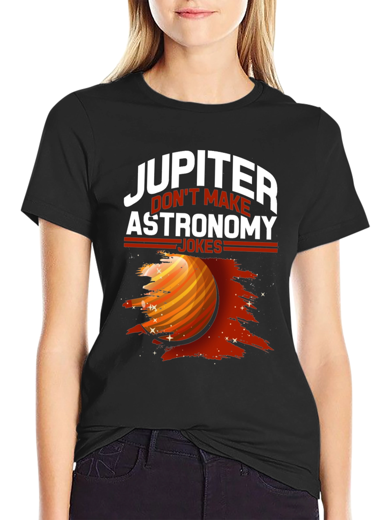Jupiter Astronomy Jokes Graphic Tee
