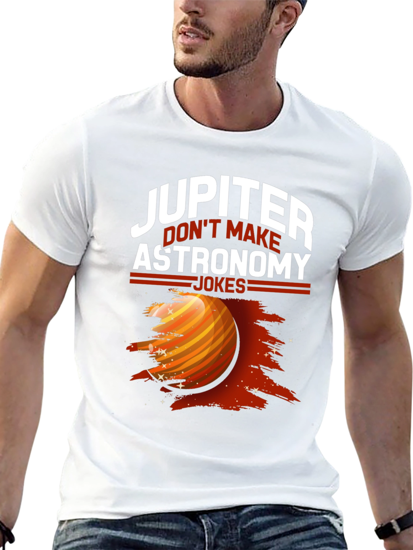 Jupiter Astronomy Jokes Graphic Tee