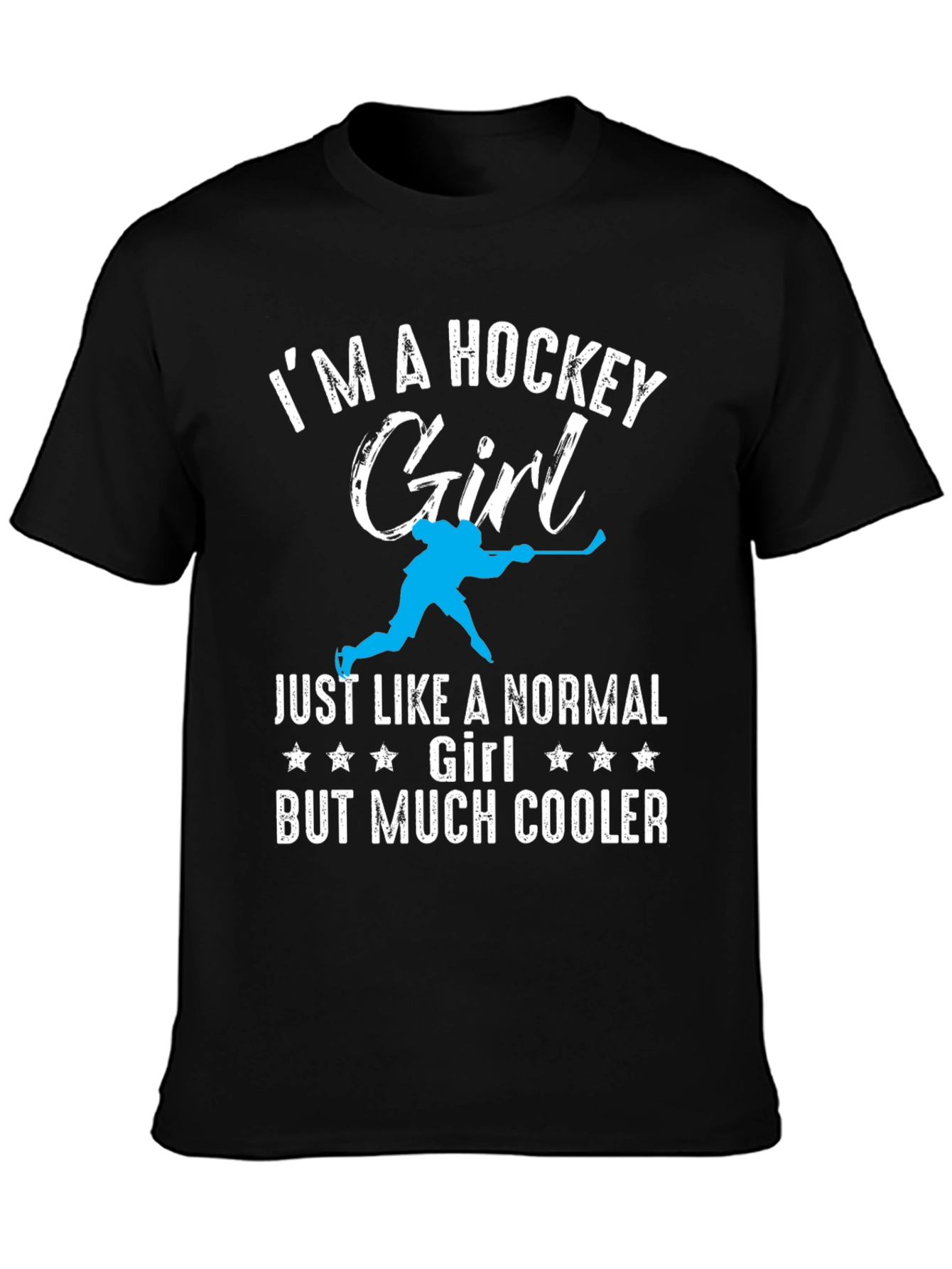 Hockey Girl T-Shirt - Cool & Unique