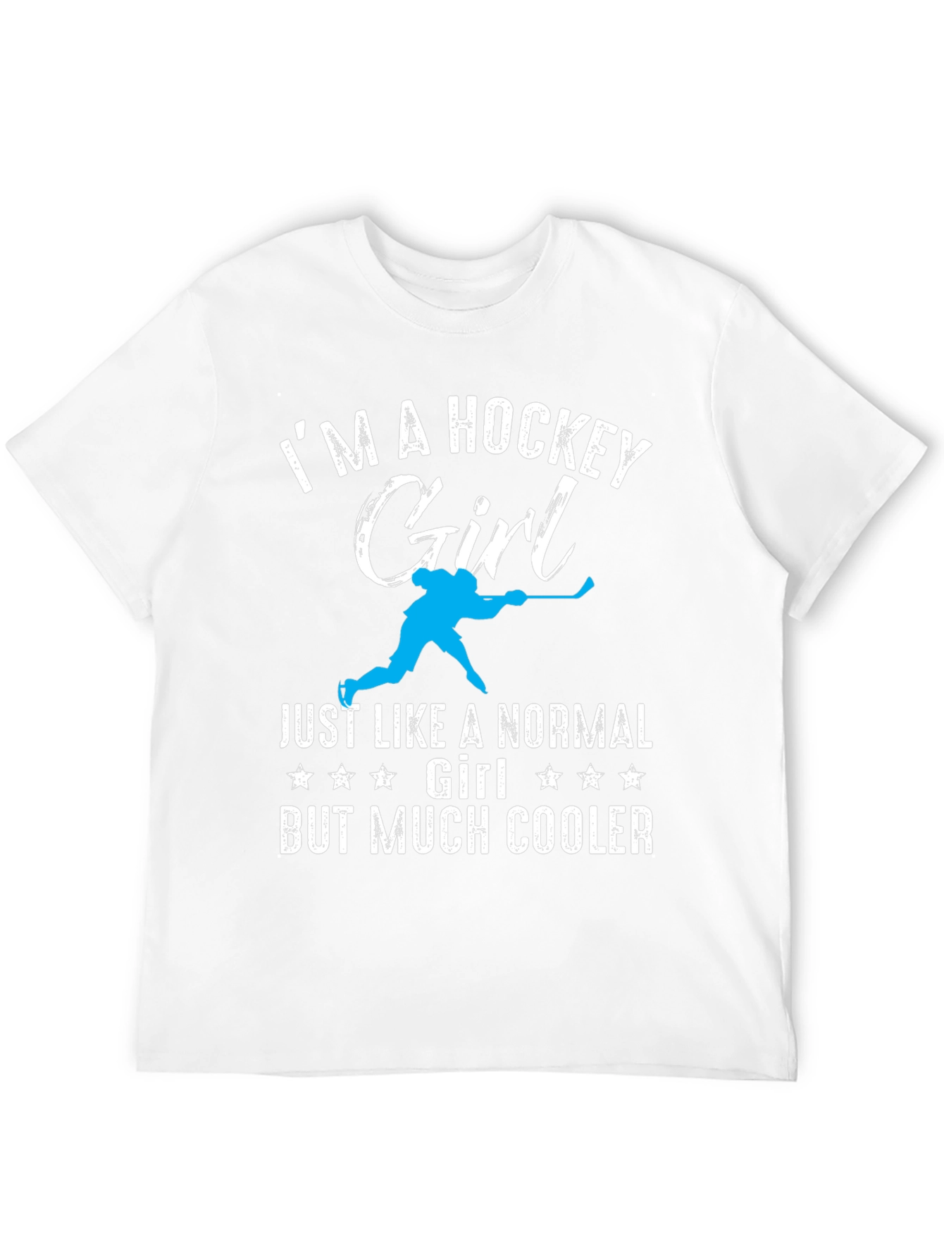 Hockey Girl T-Shirt - Cool & Unique