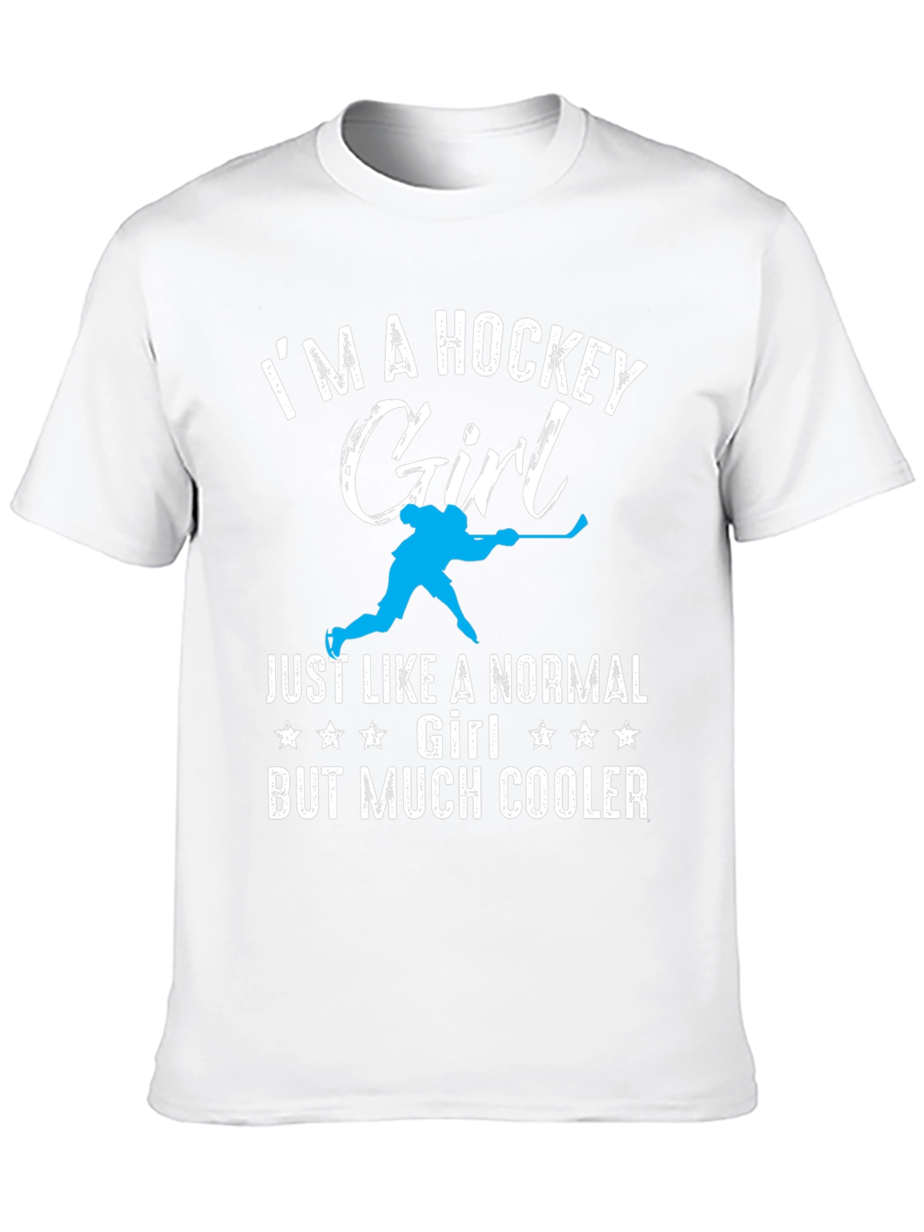 Hockey Girl T-Shirt - Cool & Unique