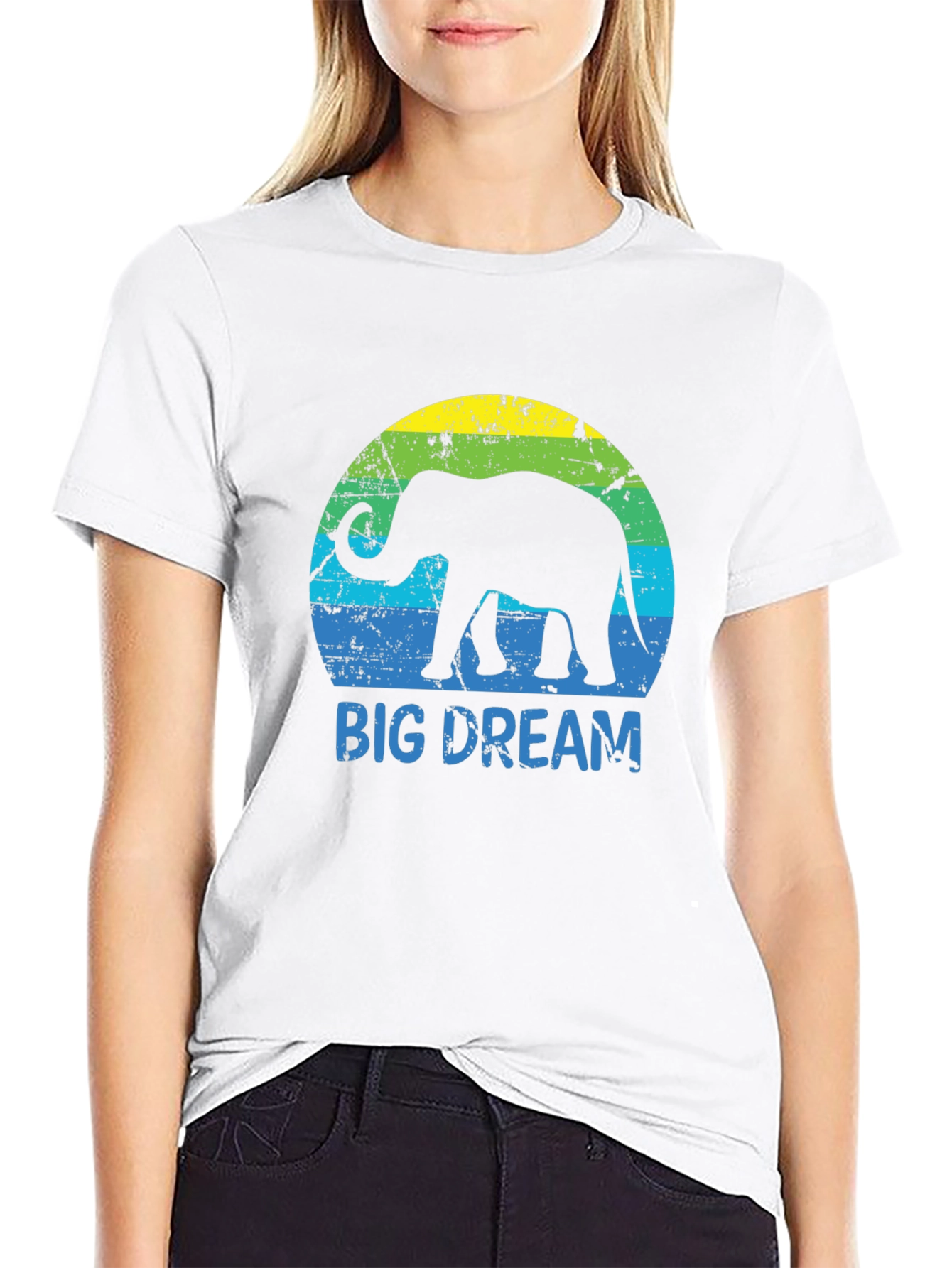 Big Dream Elephant Graphic Tee
