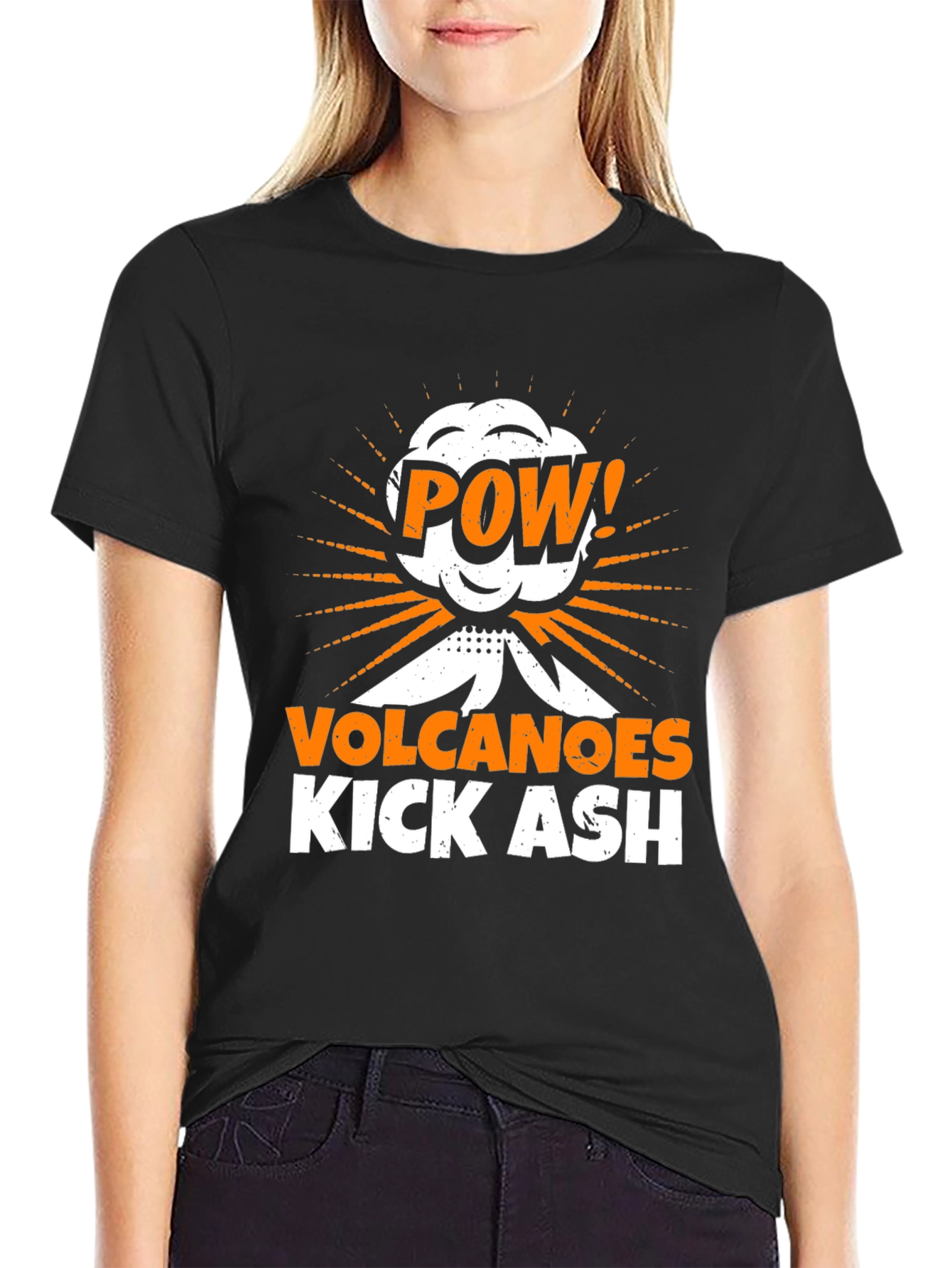 Volcanoes Kick Ash T-Shirt - POW!