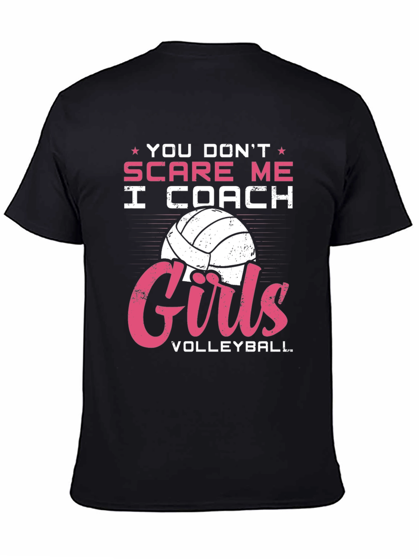 Volleyball Coach Graphic T-Shirt