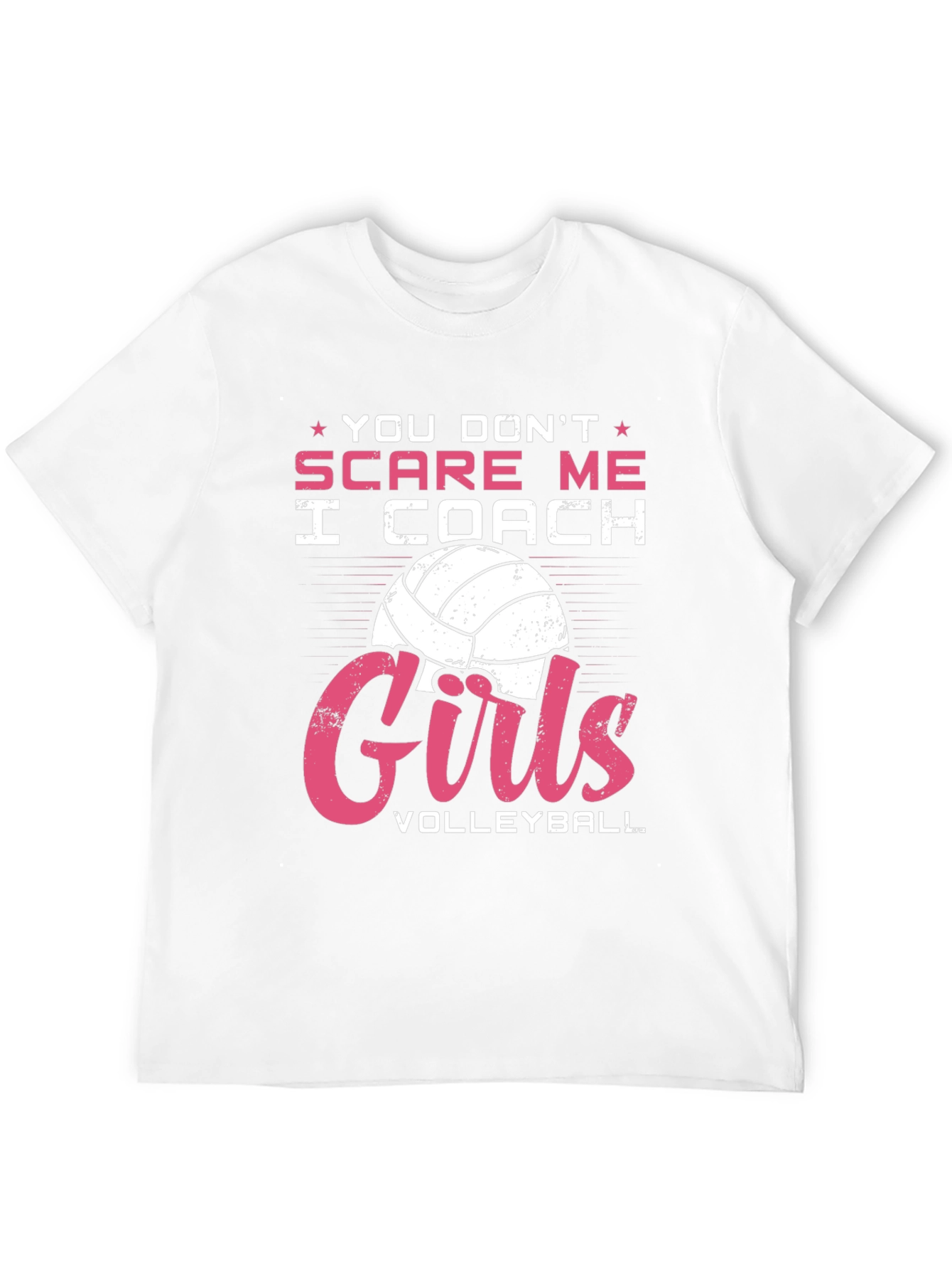 Volleyball Coach Graphic T-Shirt