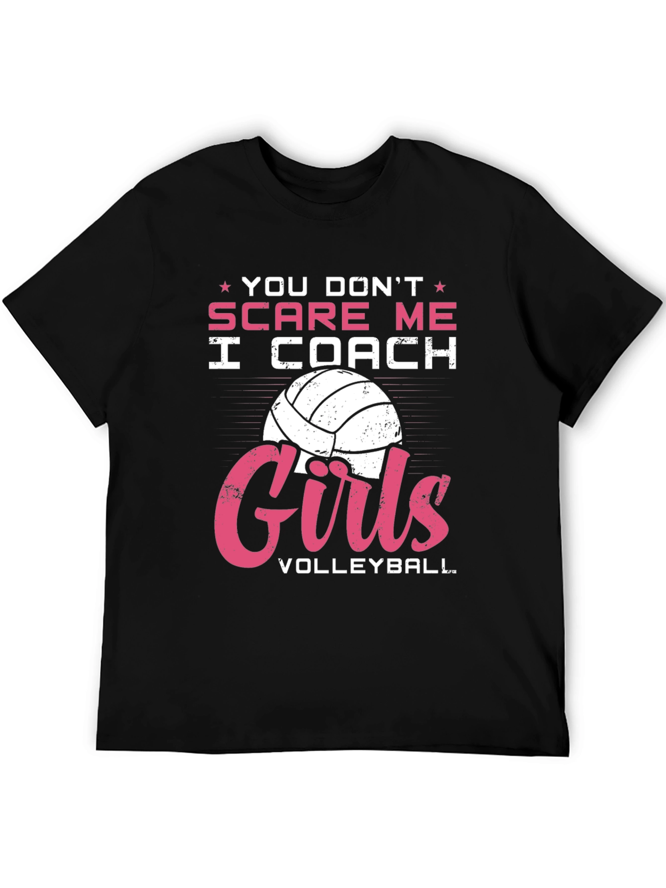 Volleyball Coach Graphic T-Shirt