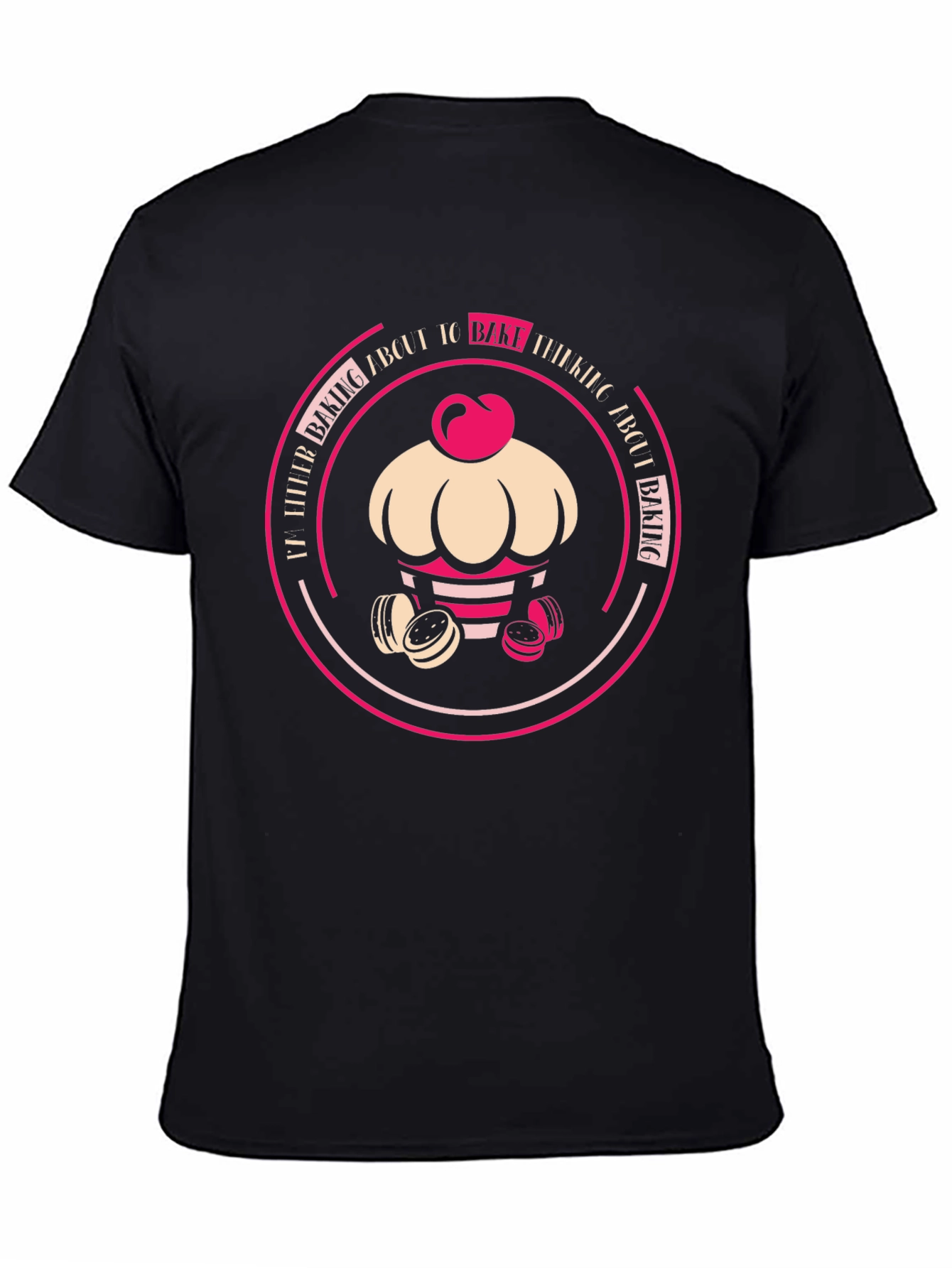 Baking Lovers Black T-Shirt