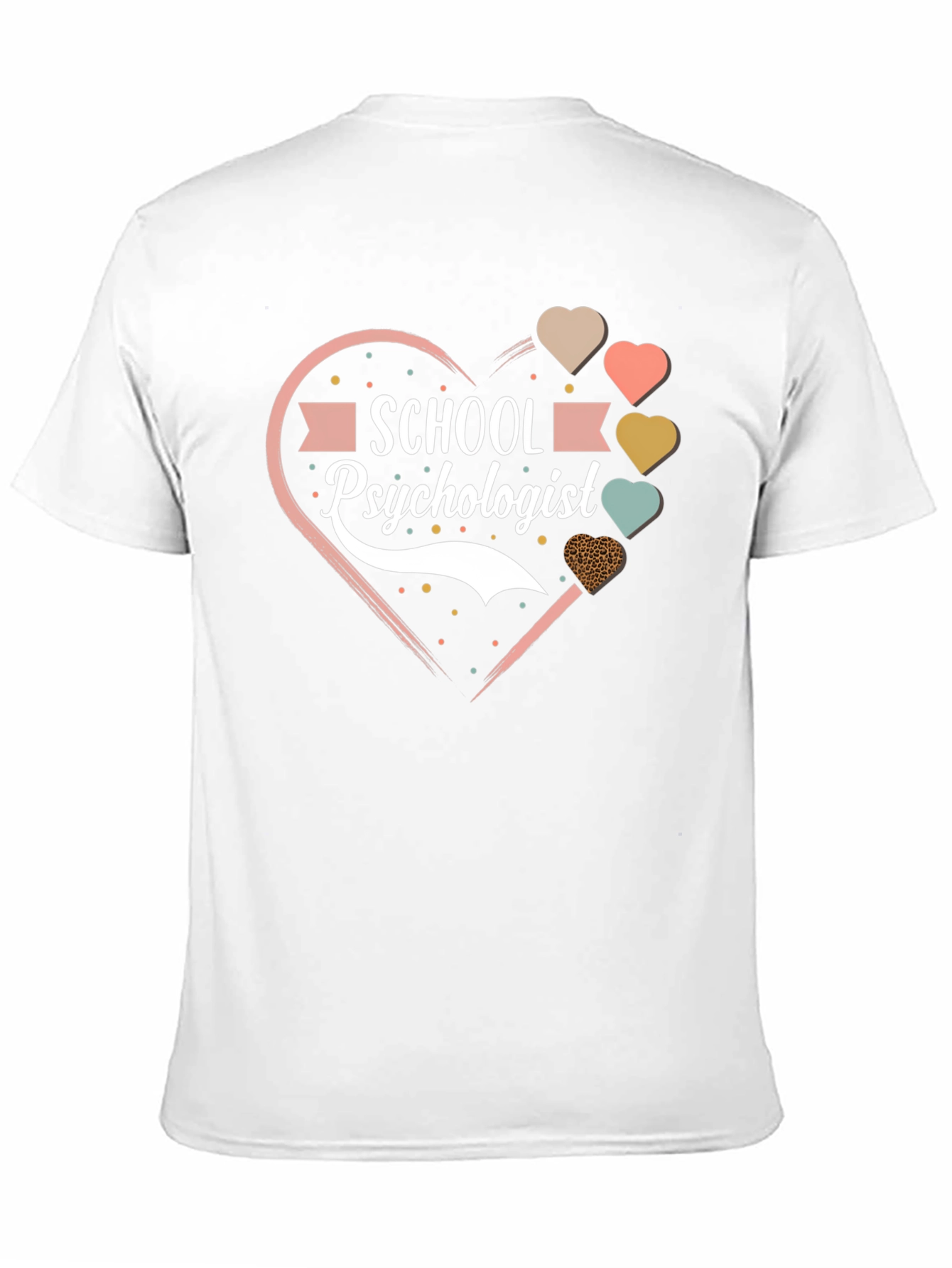 School Psychologist Heart T-Shirt