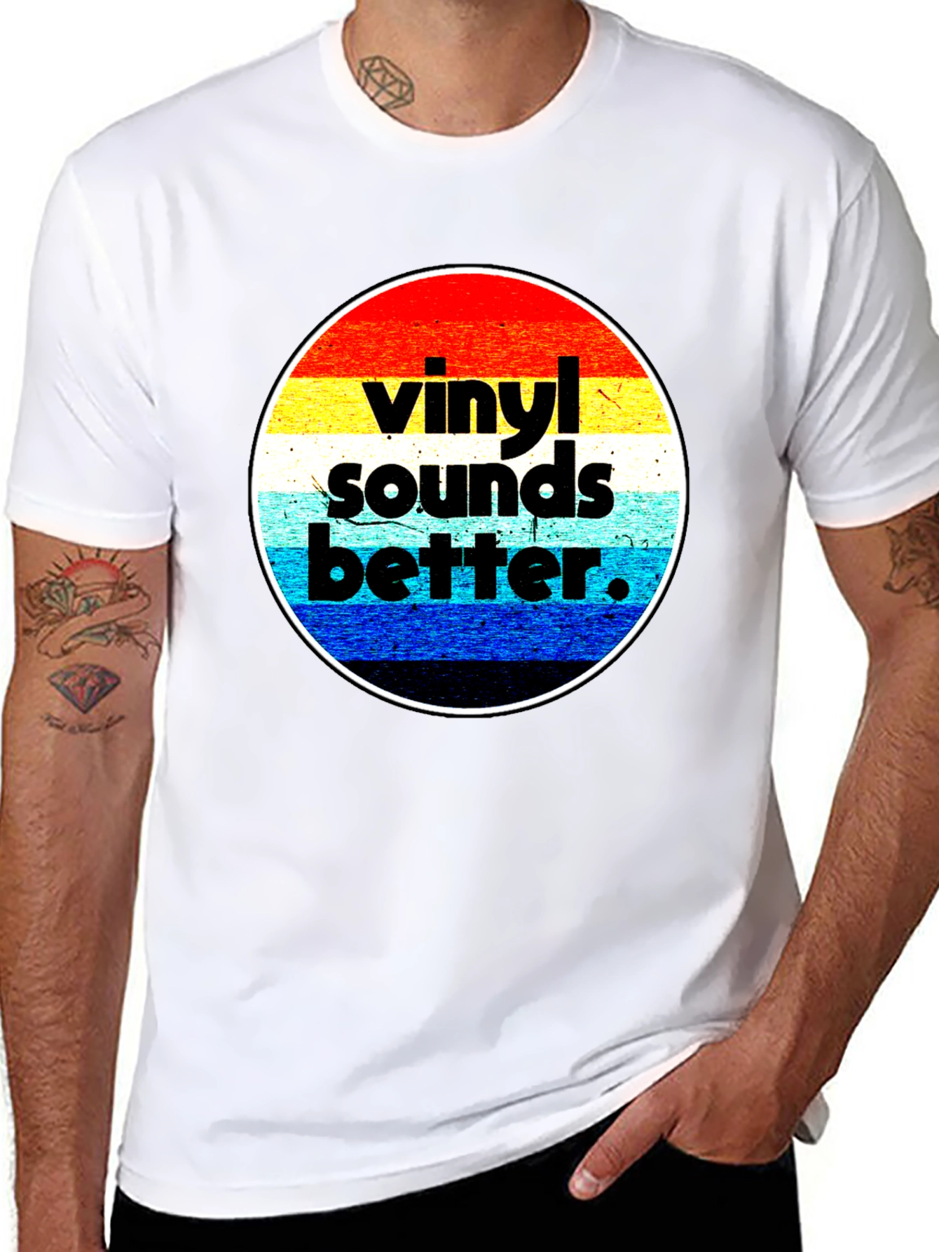 Vinyl Sounds Better Retro T-Shirt