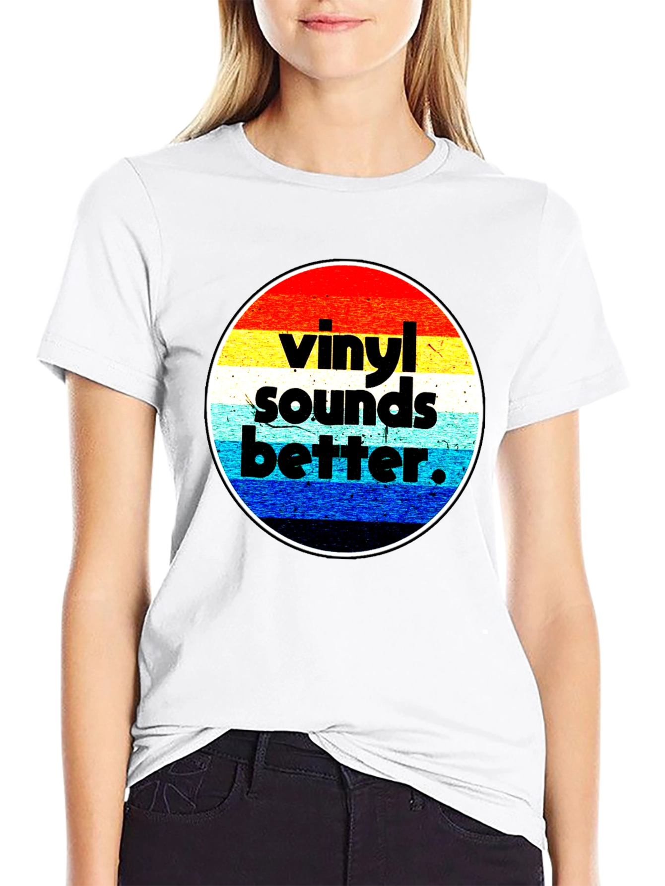 Vinyl Sounds Better Retro T-Shirt
