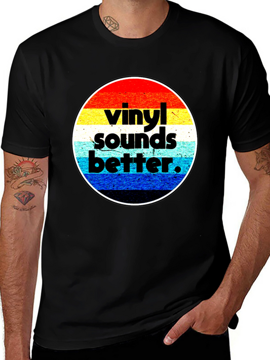 Vinyl Sounds Better Retro T-Shirt