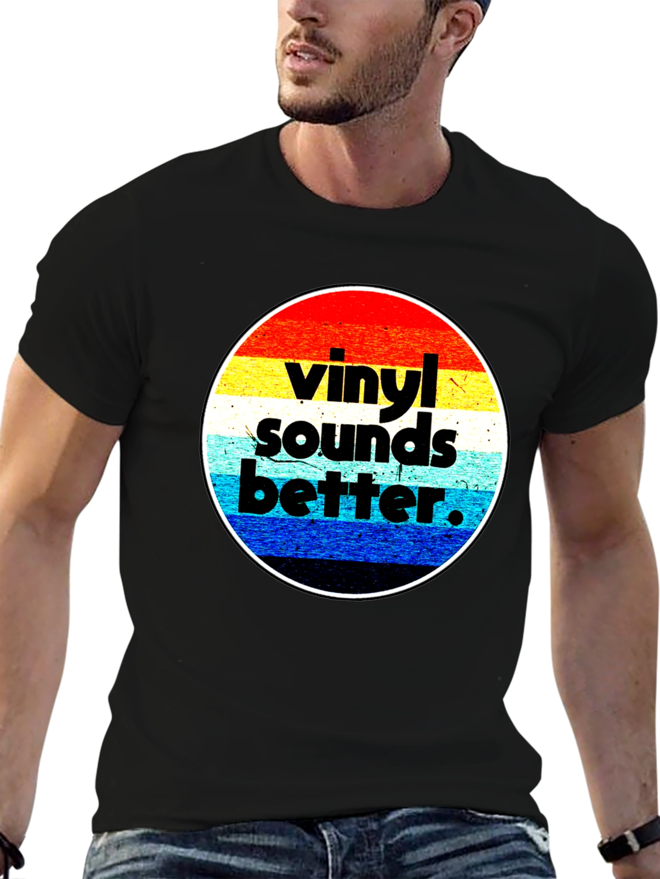 Vinyl Sounds Better Retro T-Shirt