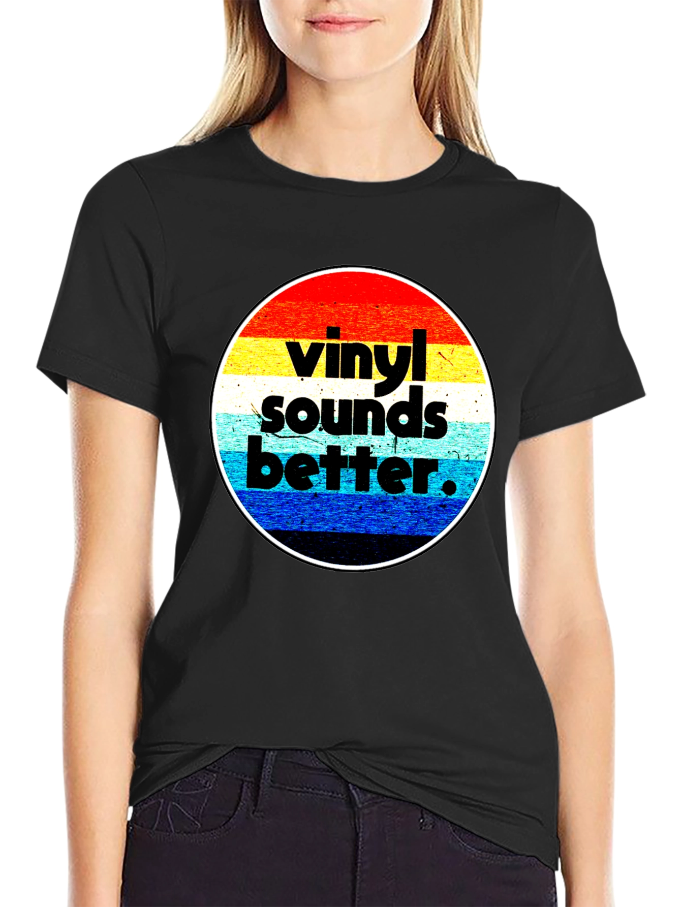 Vinyl Sounds Better Retro T-Shirt