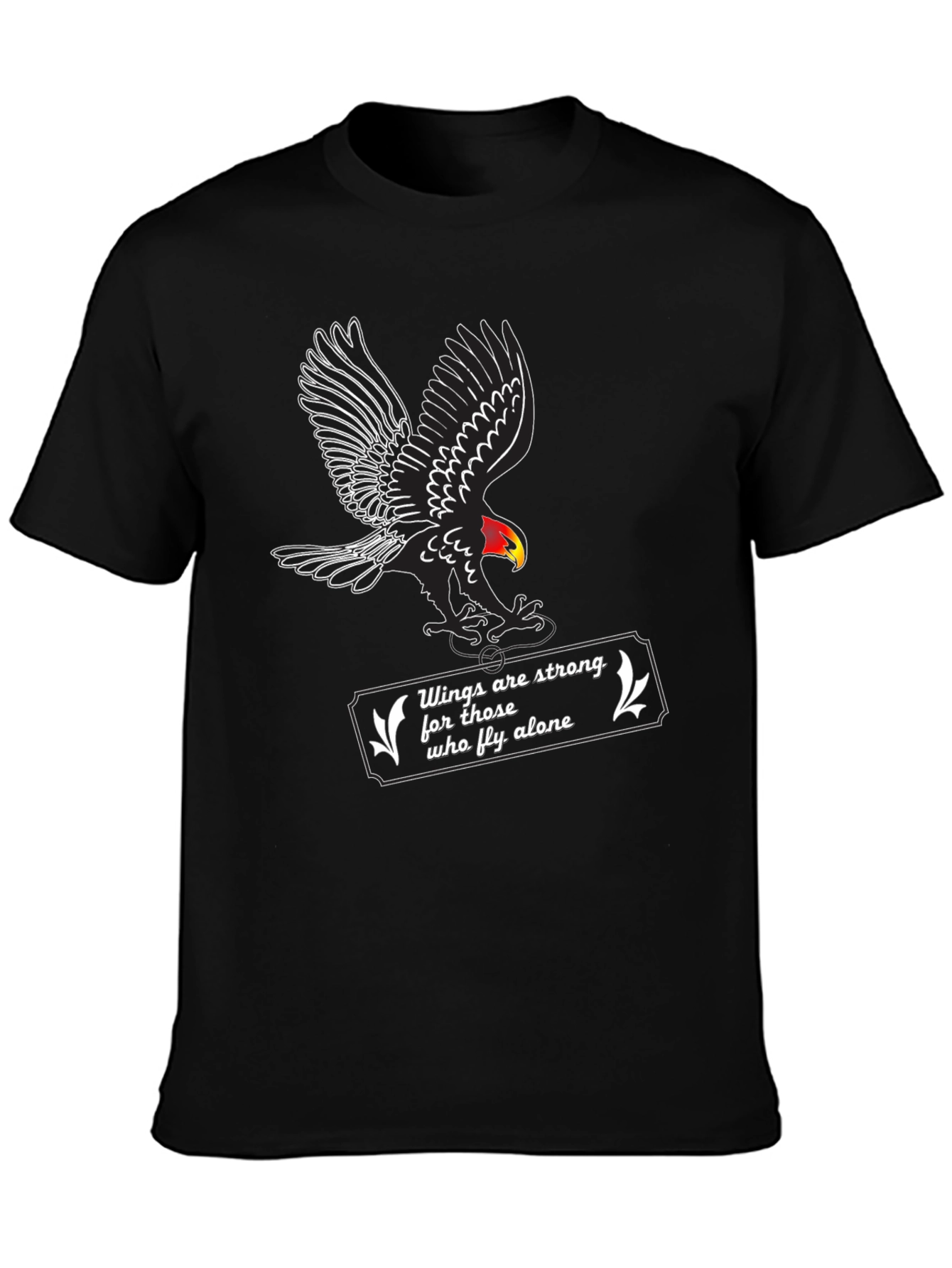 Eagle Wings Tee - Strong & Alone
