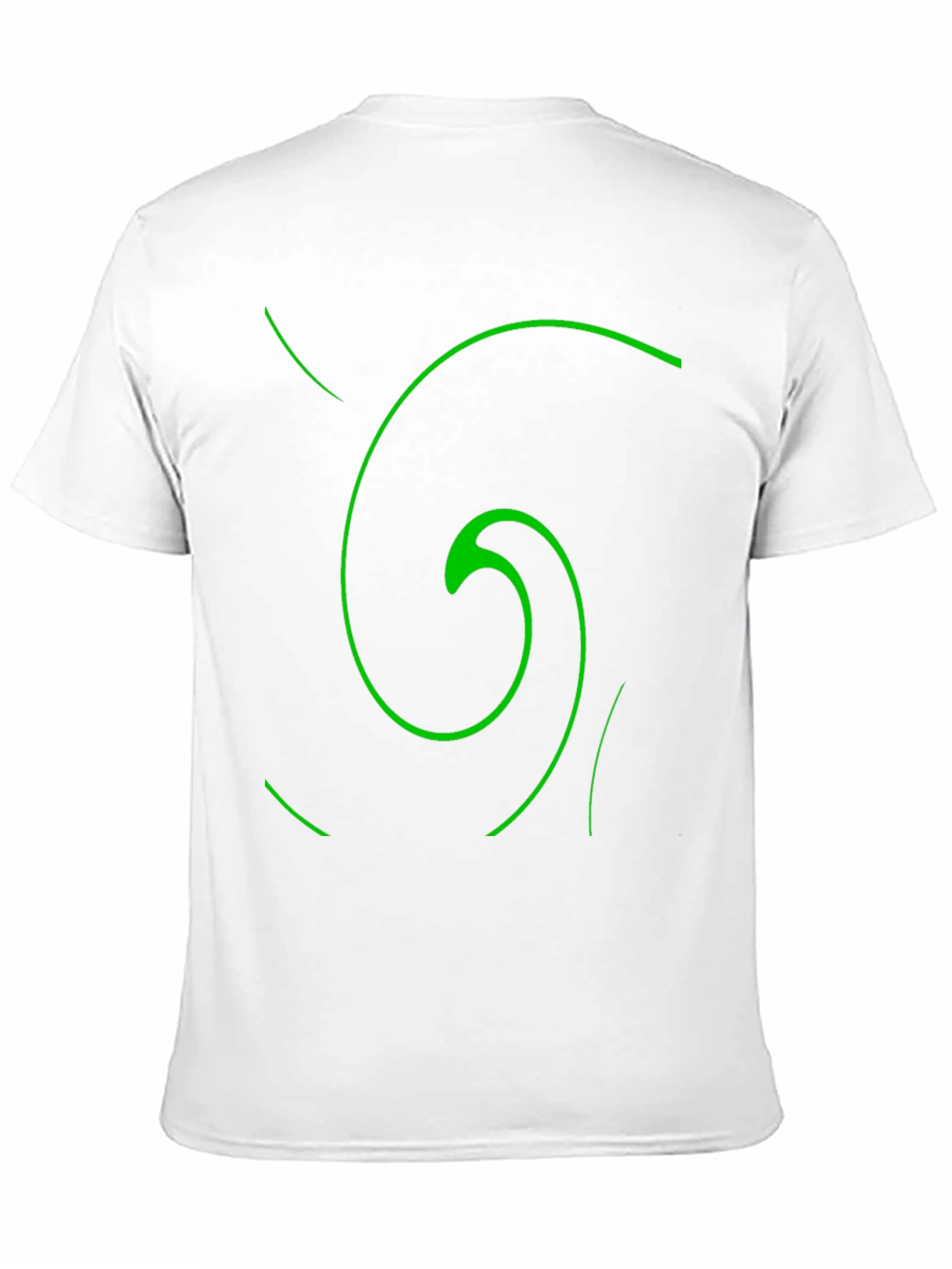 Spiral Graphic Black T-Shirt