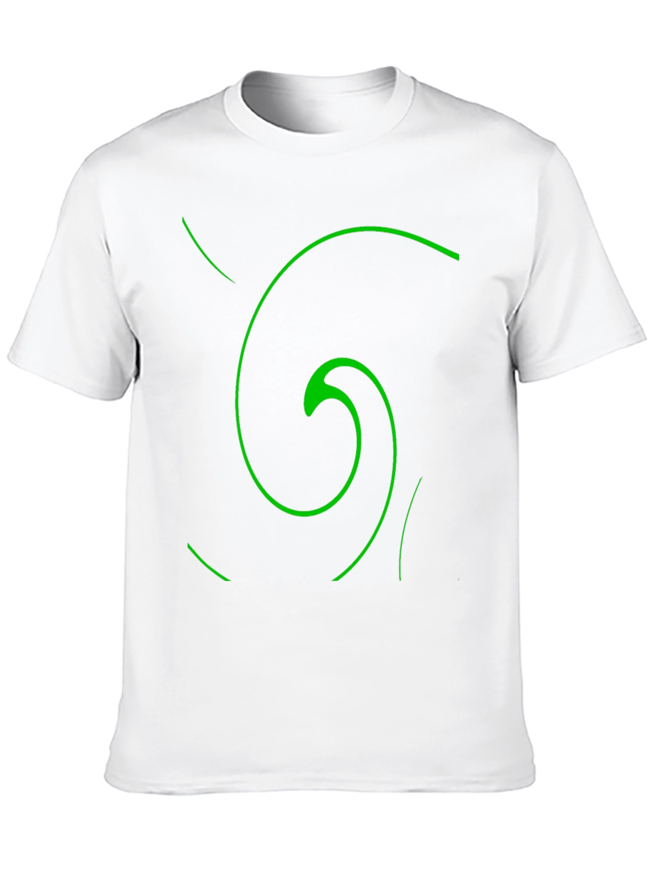 Spiral Graphic Black T-Shirt