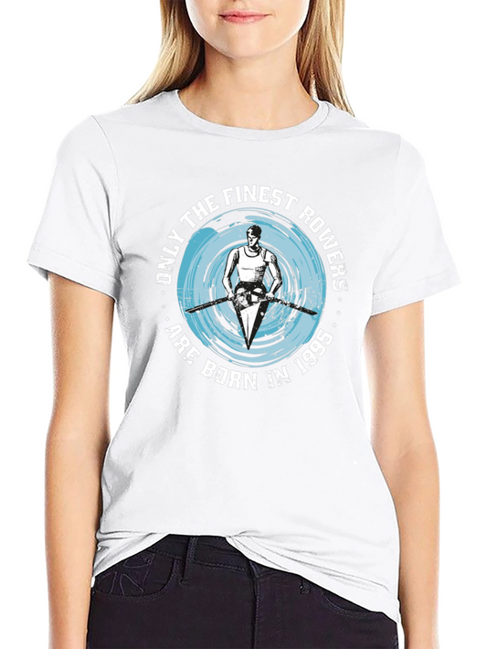 Finest Rowers Born in 1995 Black T-Shirt