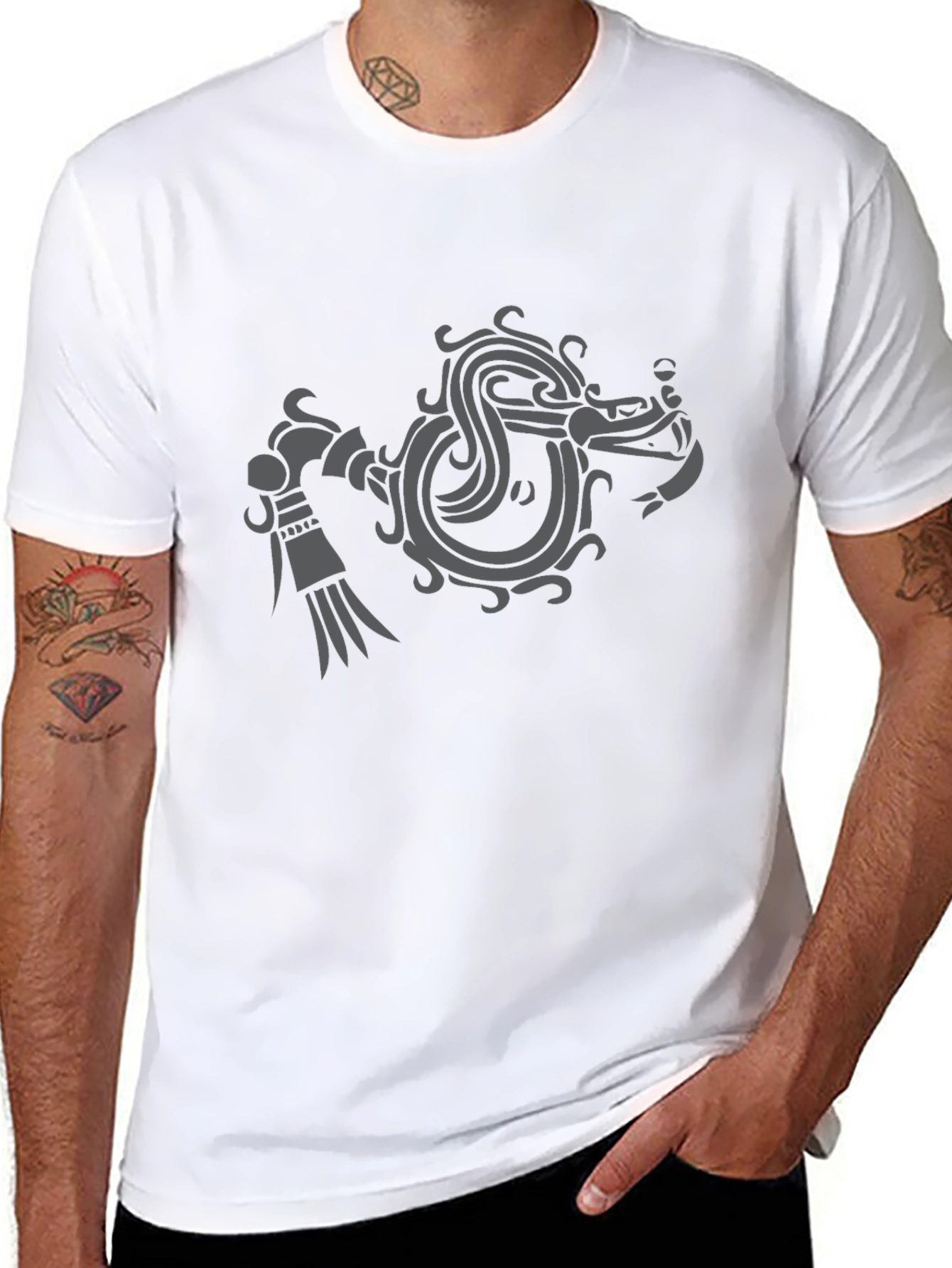 Viking Dragon Graphic Tee