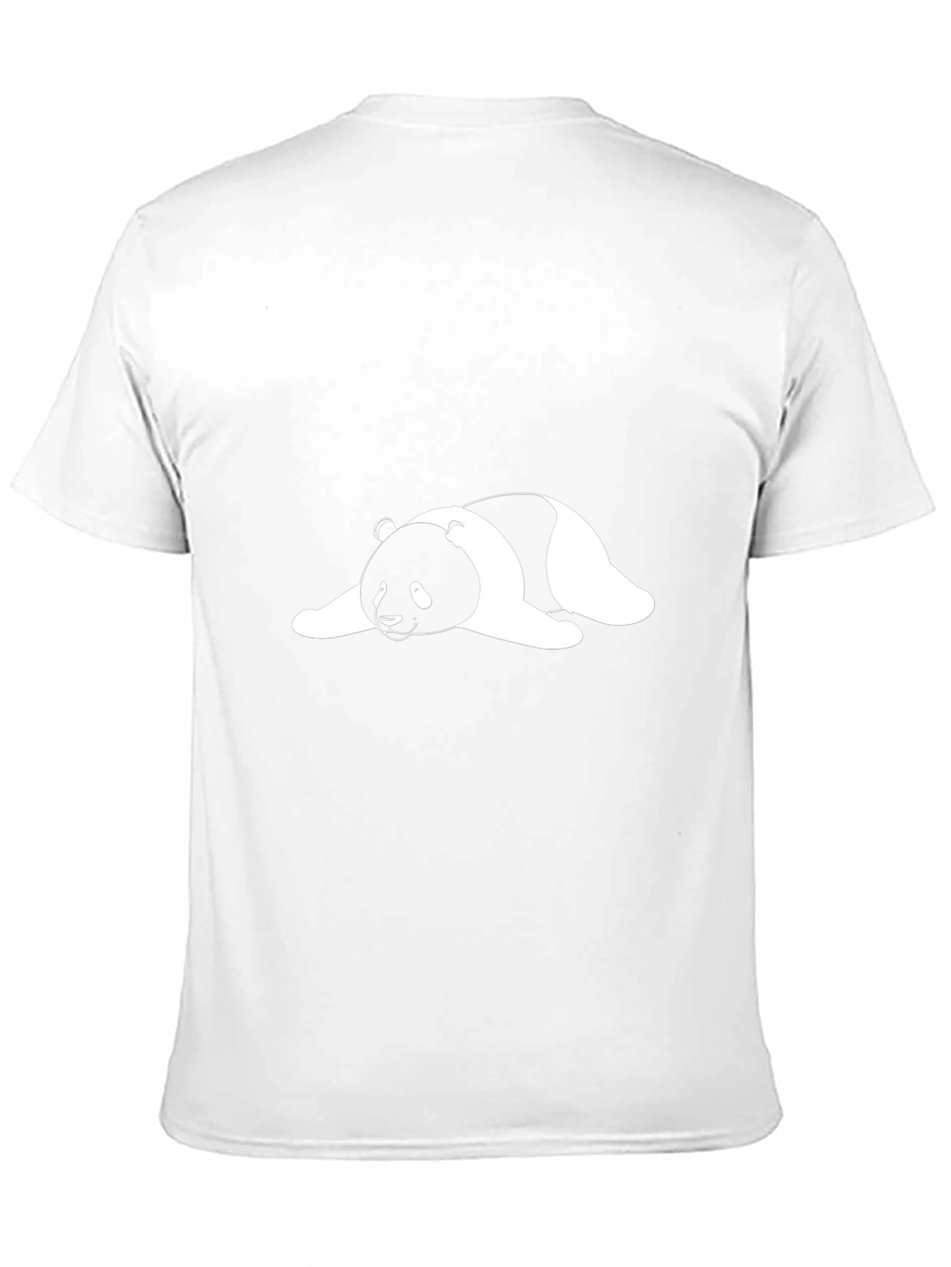 Cool Panda Graphic T-Shirt - Casual Black Tee