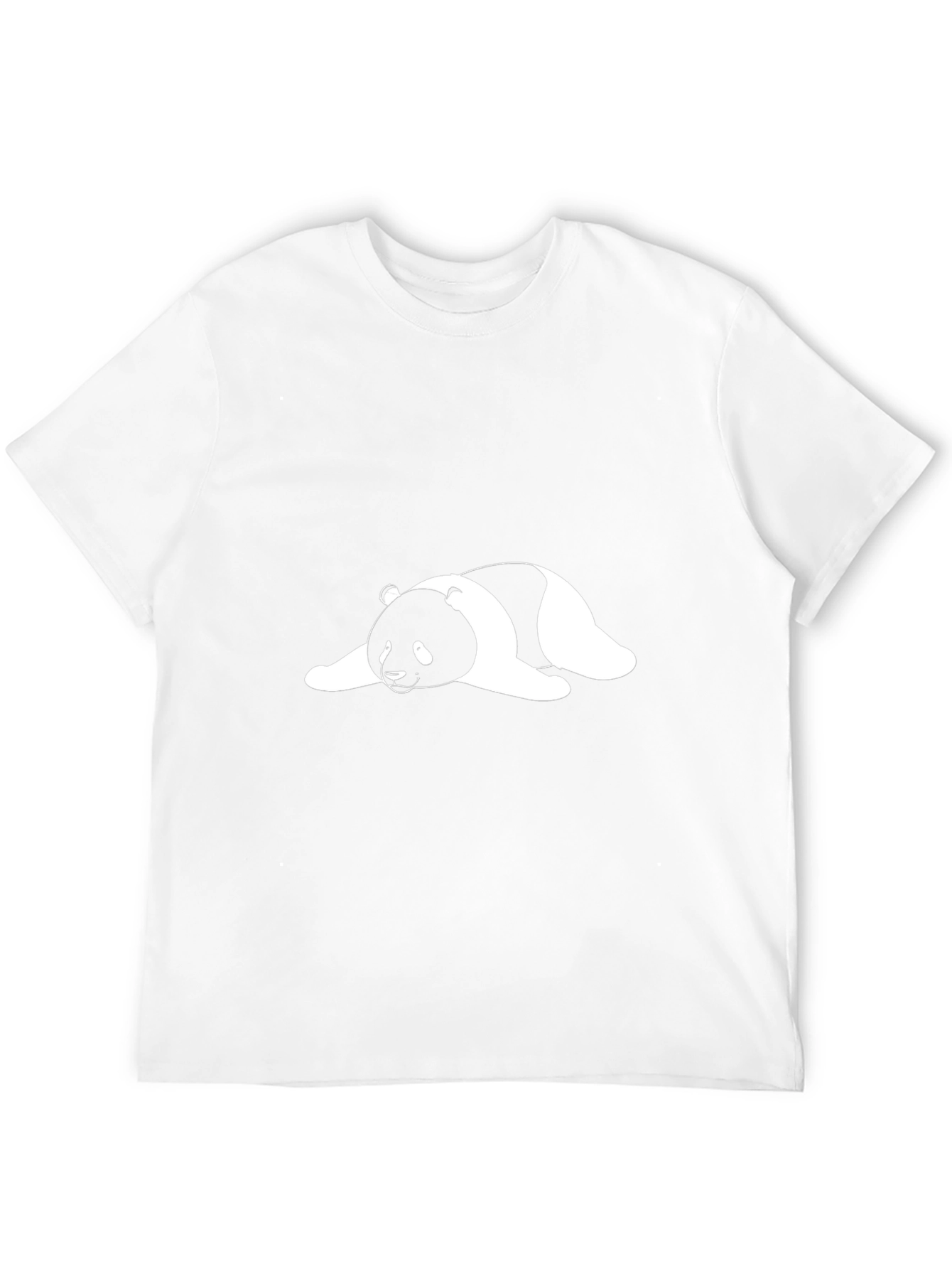 Cool Panda Graphic T-Shirt - Casual Black Tee