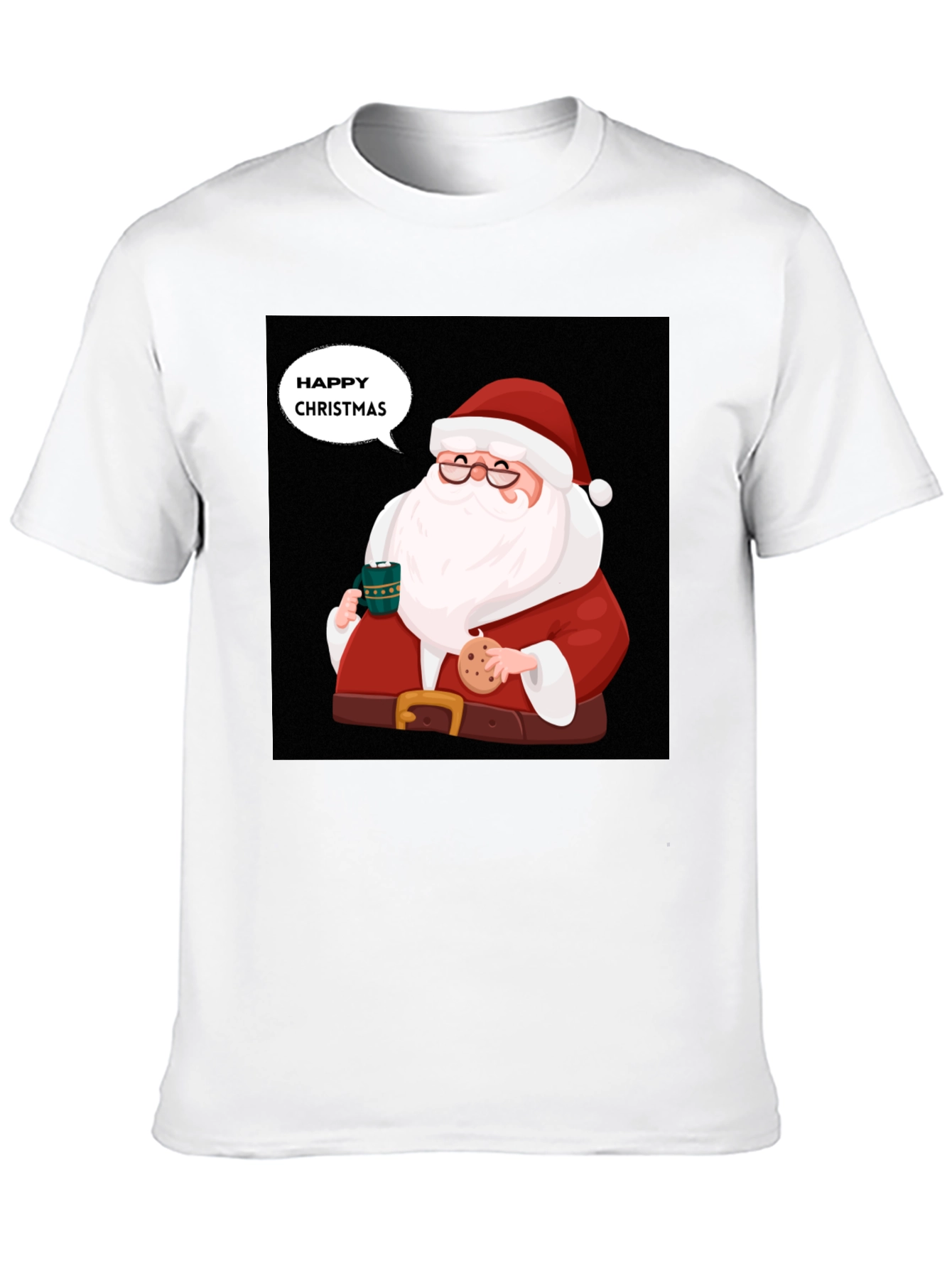 Festive Santa Christmas T-Shirt