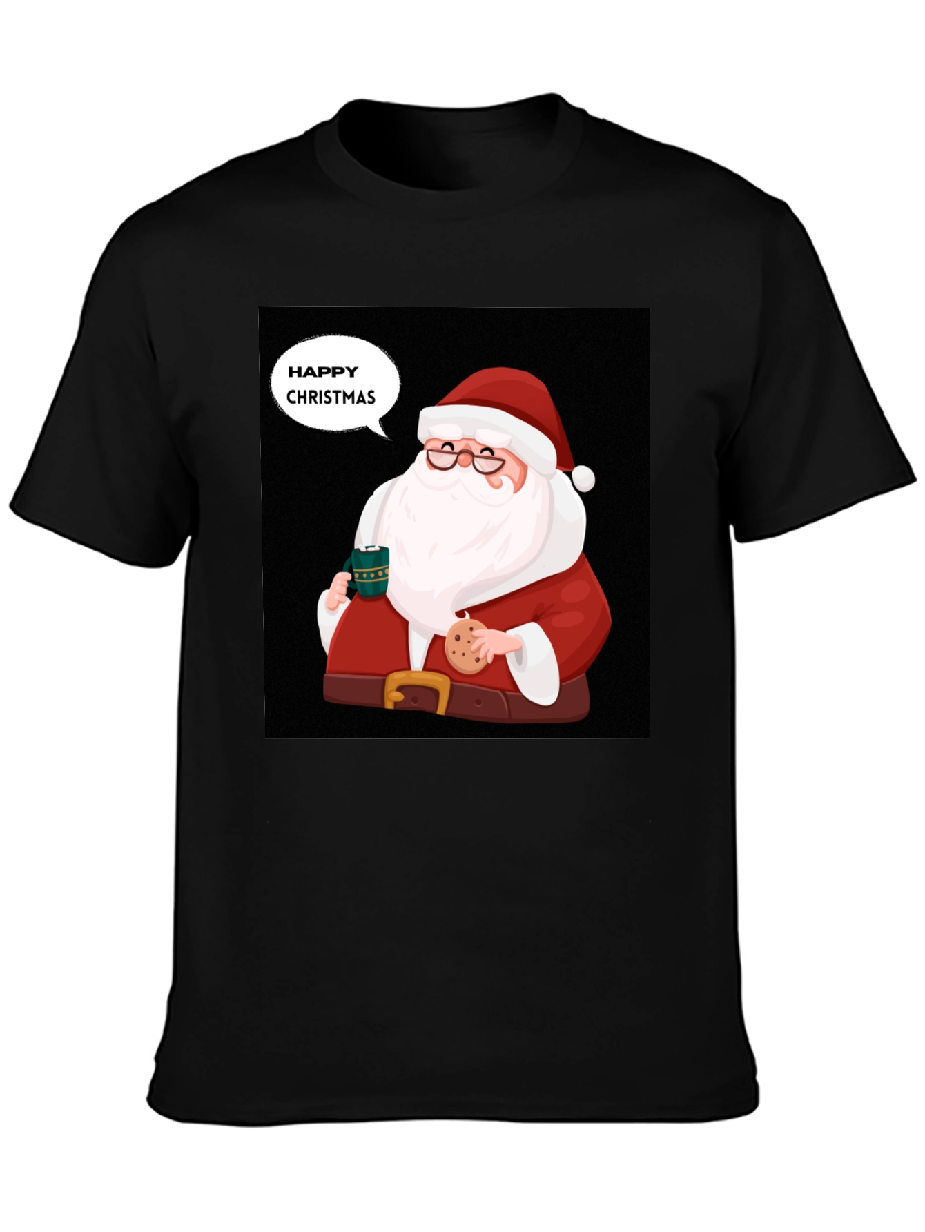 Festive Santa Christmas T-Shirt