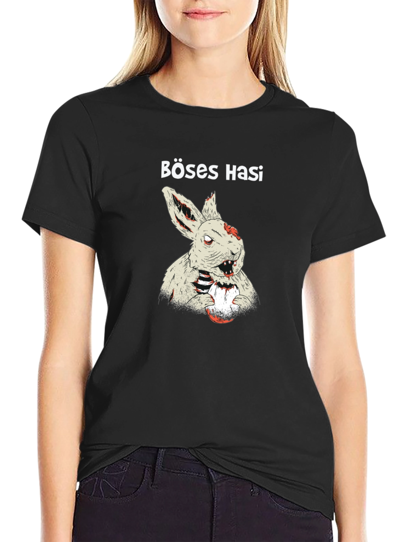 Böses Hasi Zombie Rabbit T-Shirt