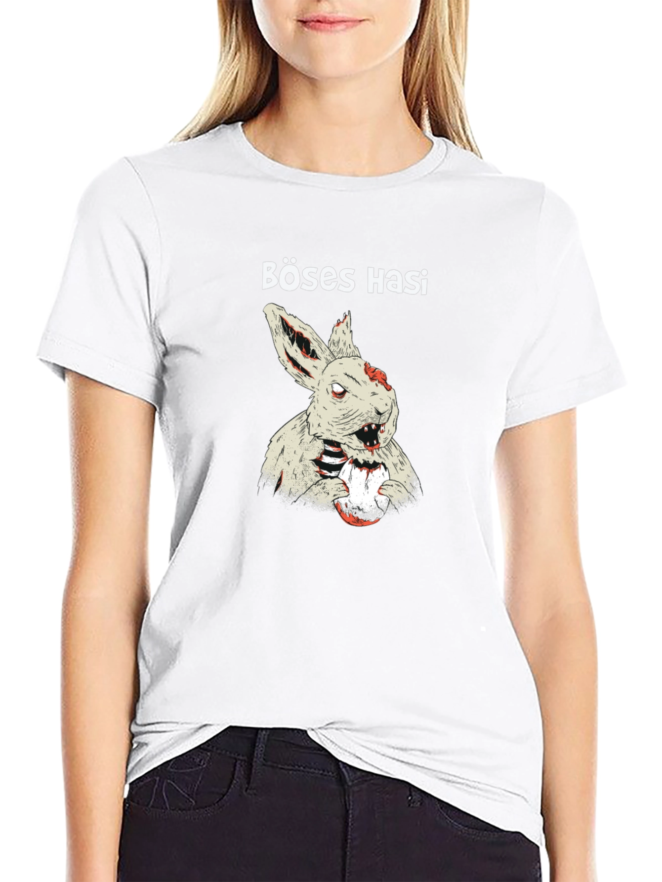 Böses Hasi Zombie Rabbit T-Shirt