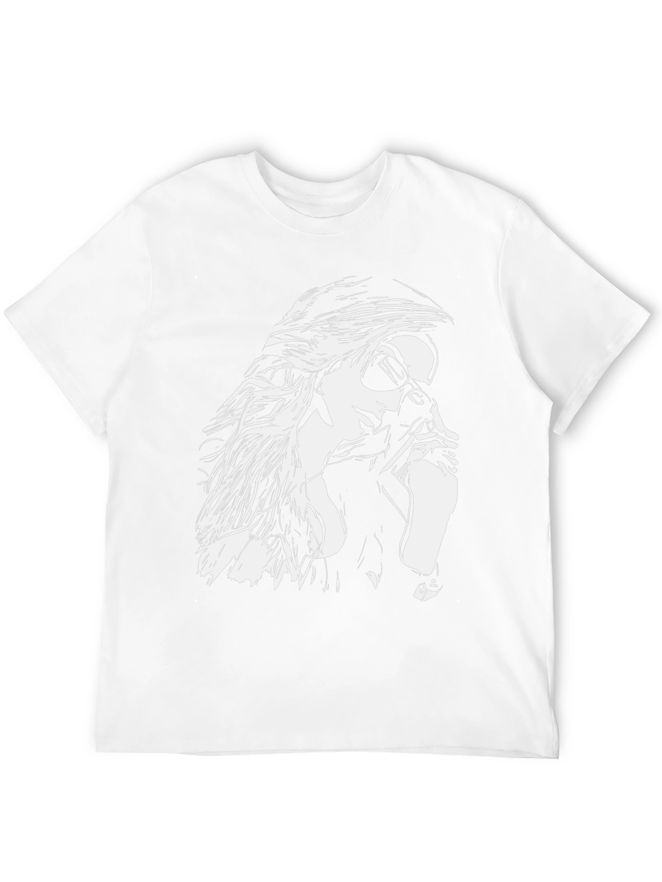 Cool Woman Graphic Tee - Stylish Black T-Shirt