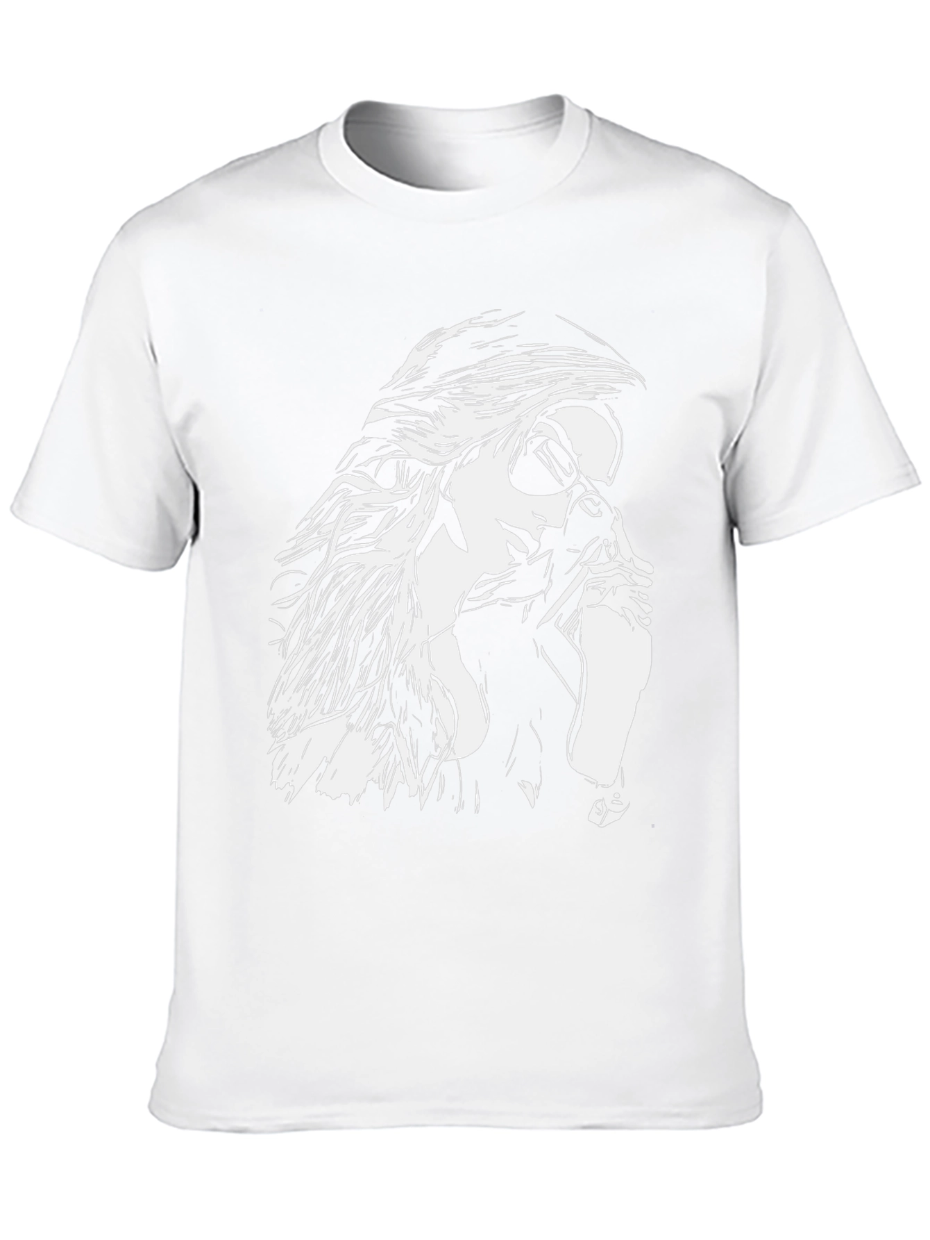 Cool Woman Graphic Tee - Stylish Black T-Shirt
