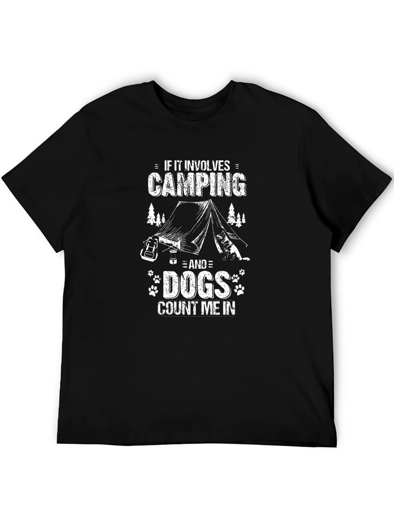 Camping & Dogs T-Shirt: Count Me In!