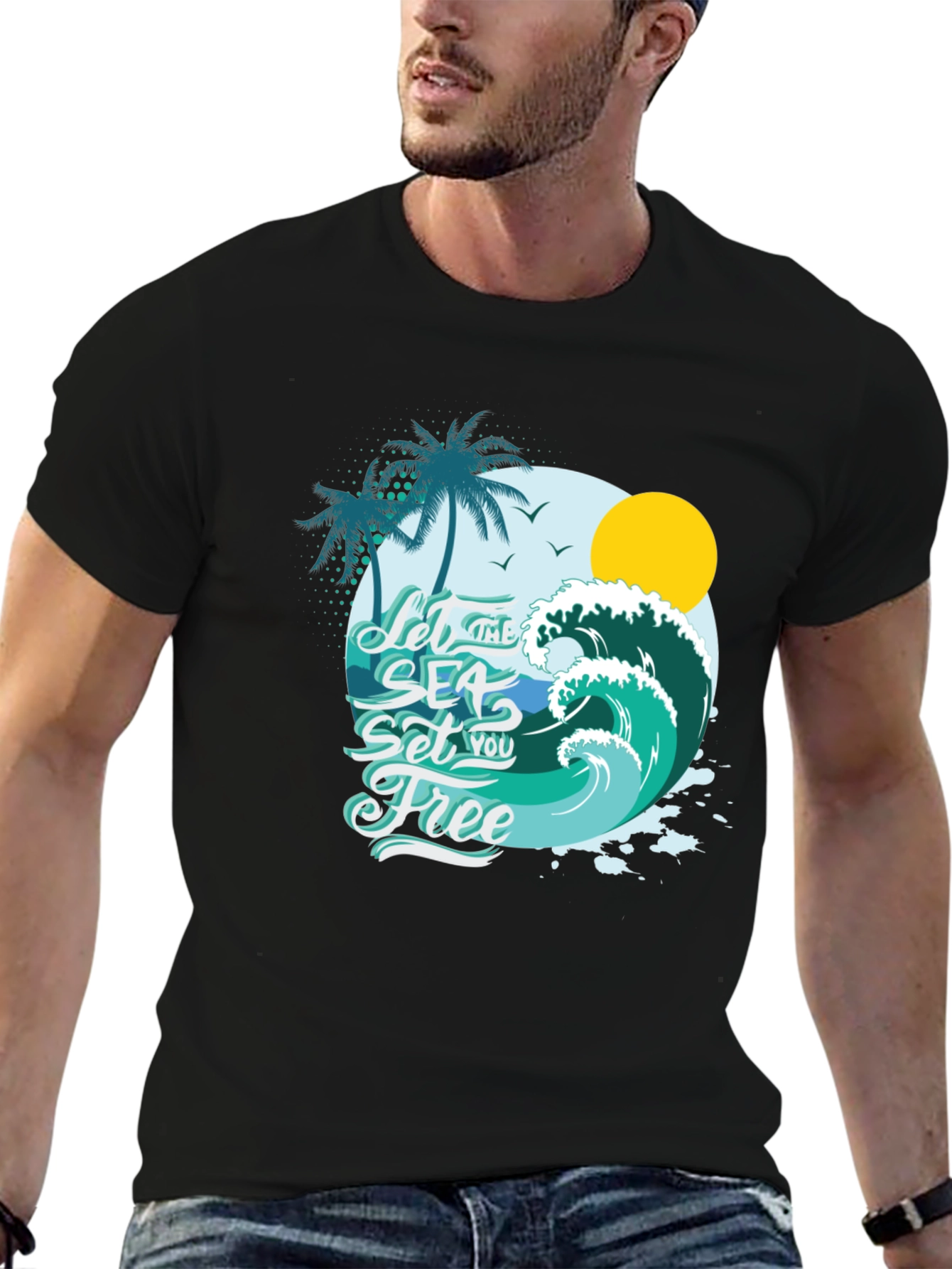 Let the Sea Set You Free Graphic Tee