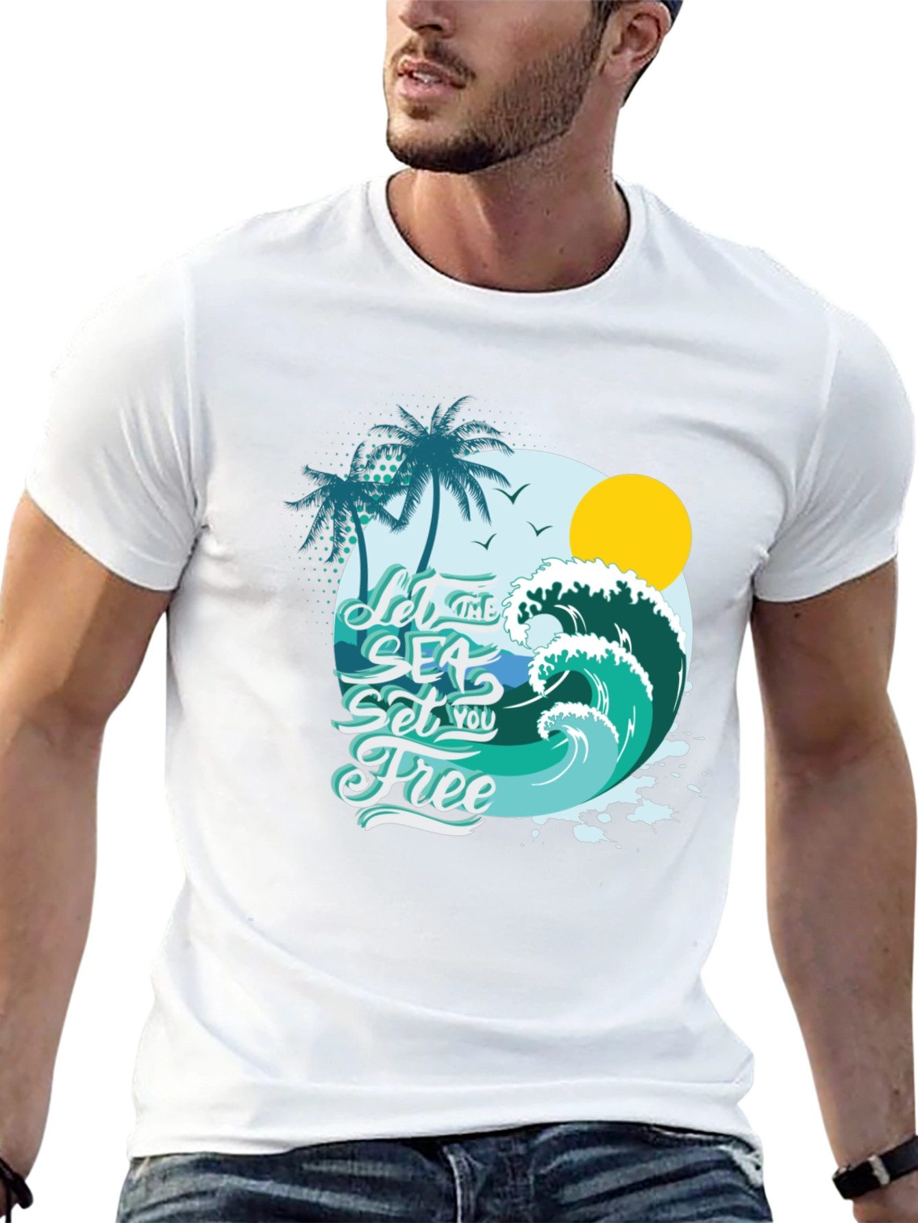 Let the Sea Set You Free Graphic Tee