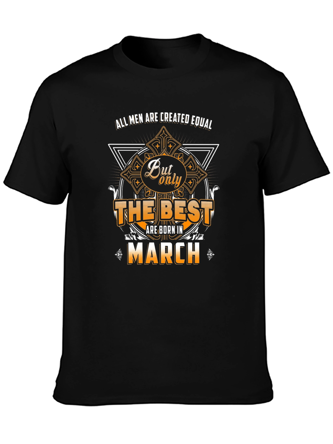 Men Born in March Graphic Tee