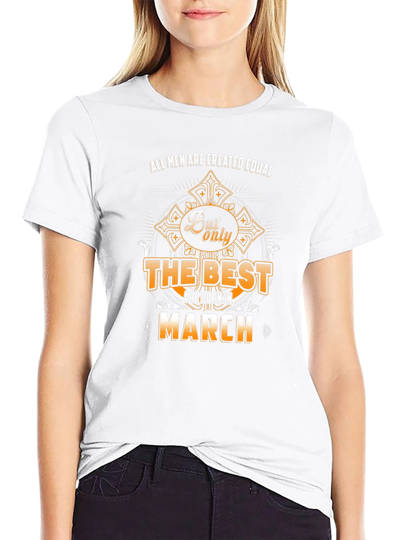 Men Born in March Graphic Tee