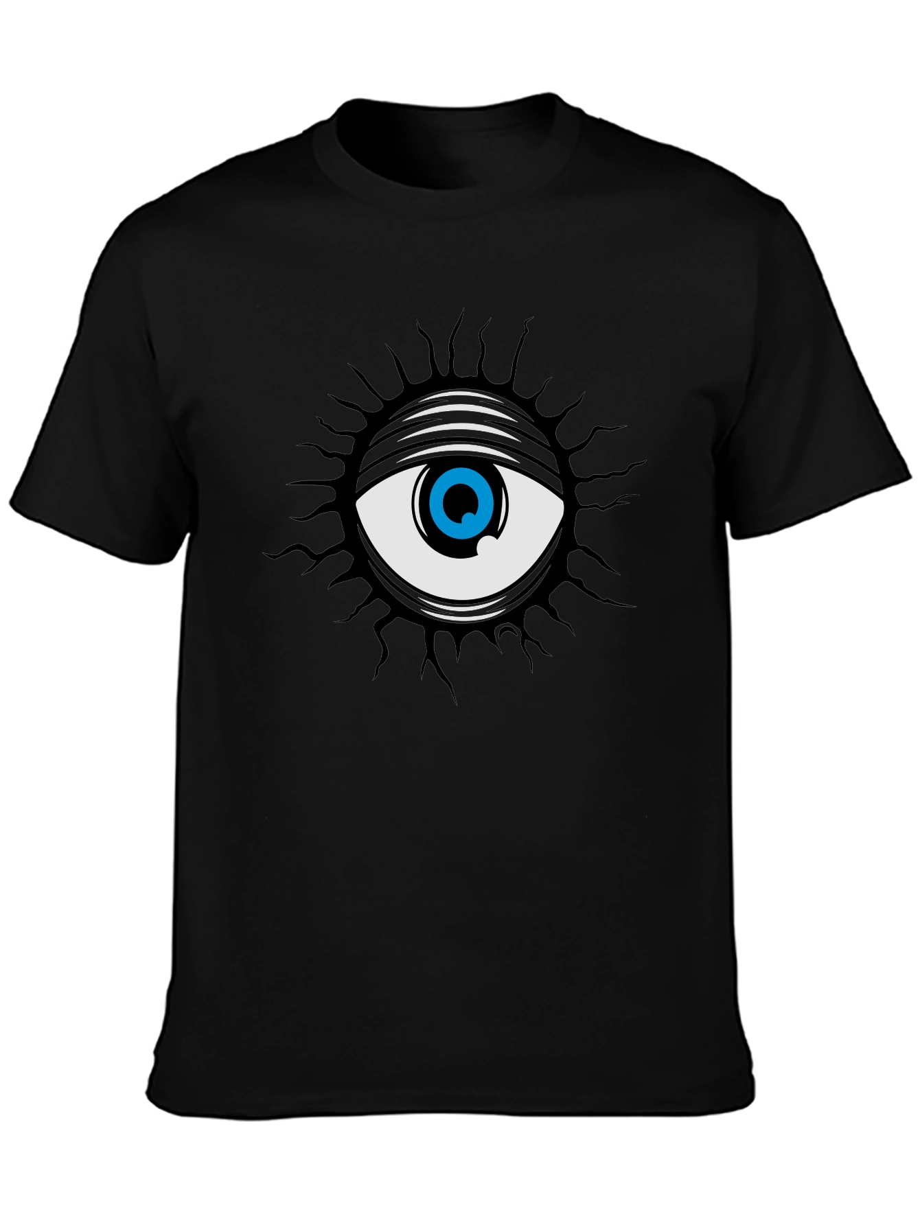 All Seeing Eye Graphic Tee - Black