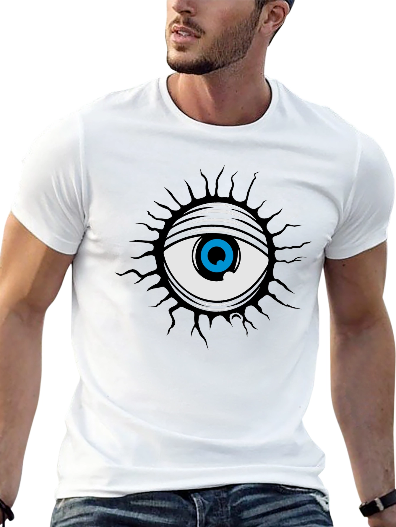 All Seeing Eye Graphic Tee - Black