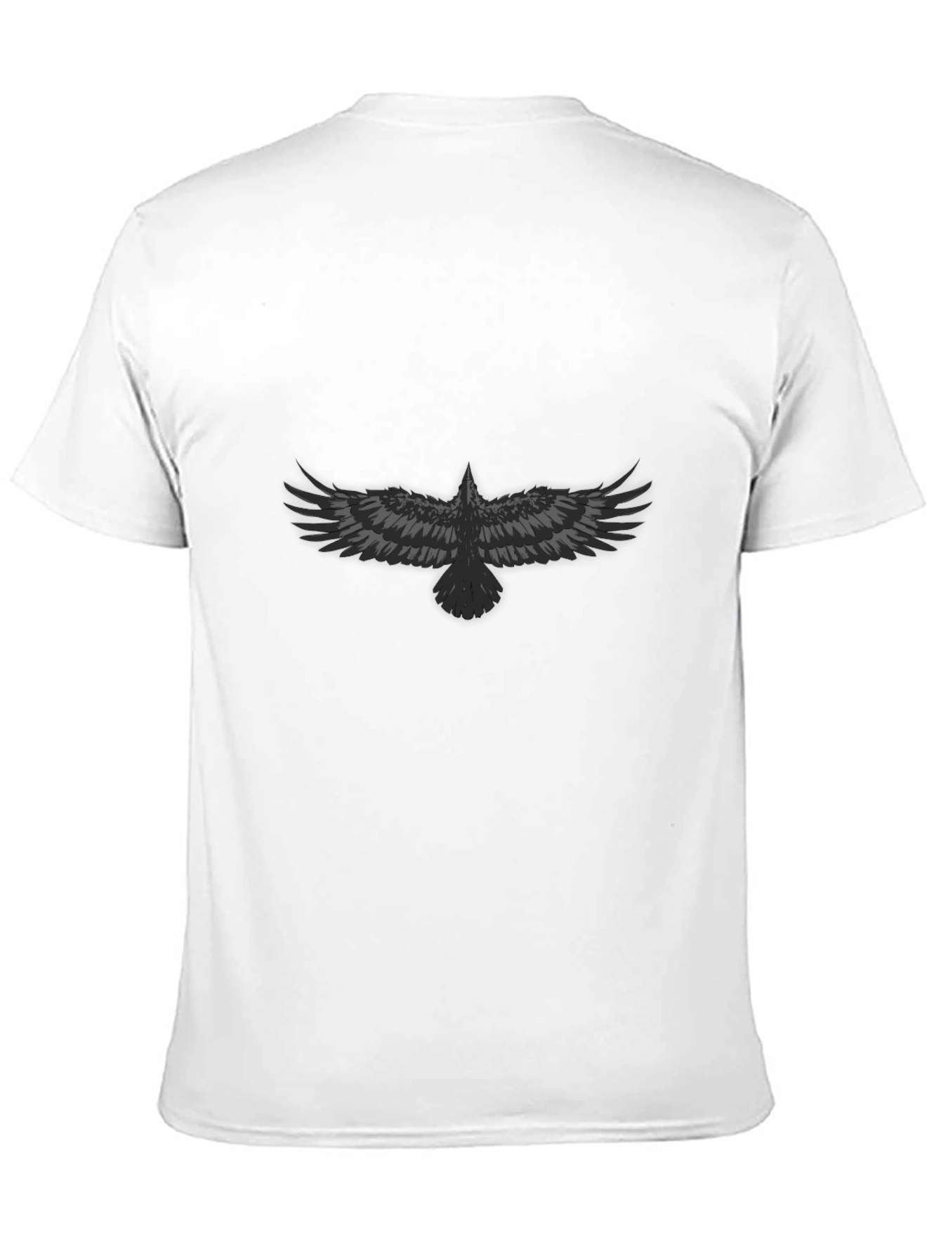 Raven Graphic Black T-Shirt