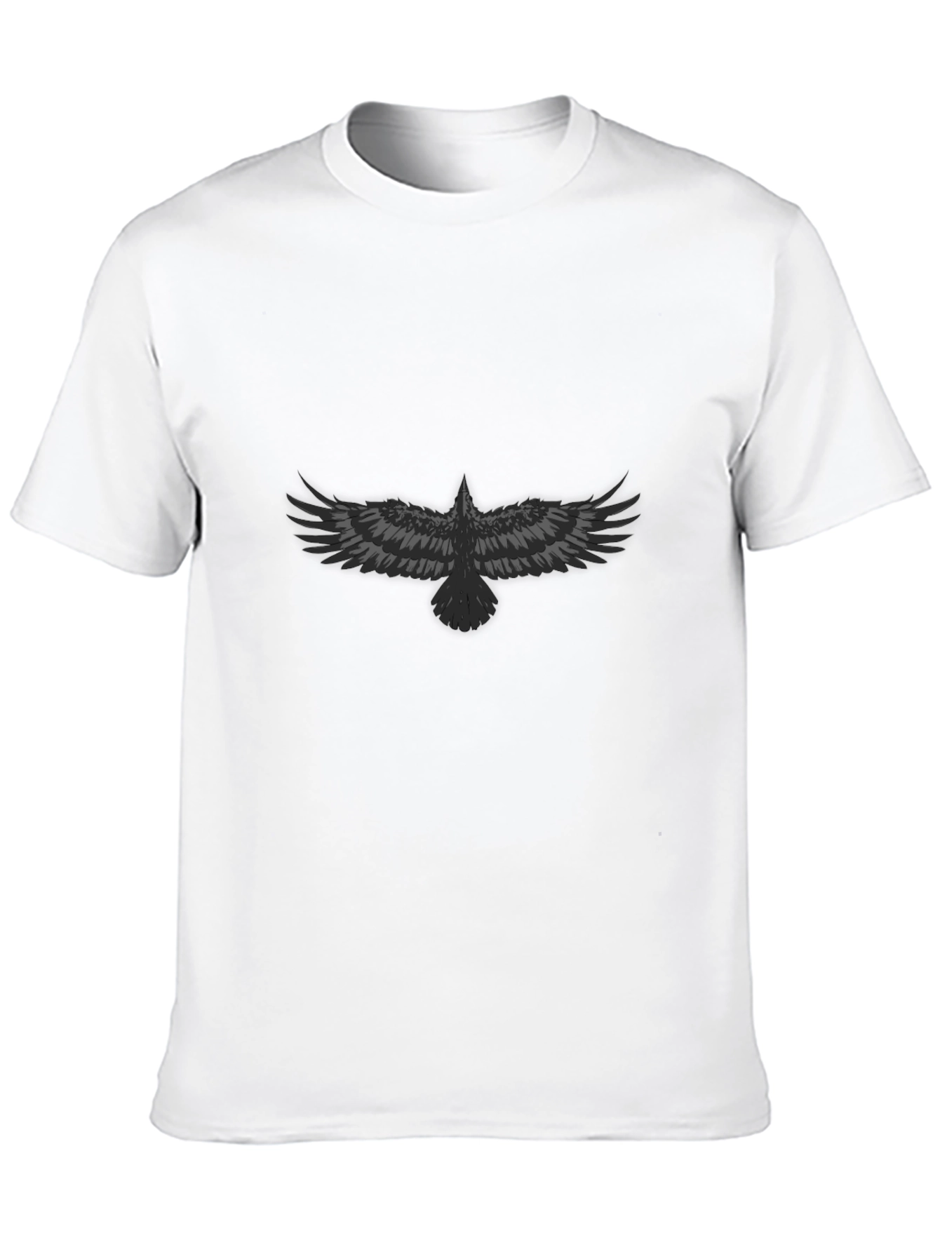 Raven Graphic Black T-Shirt